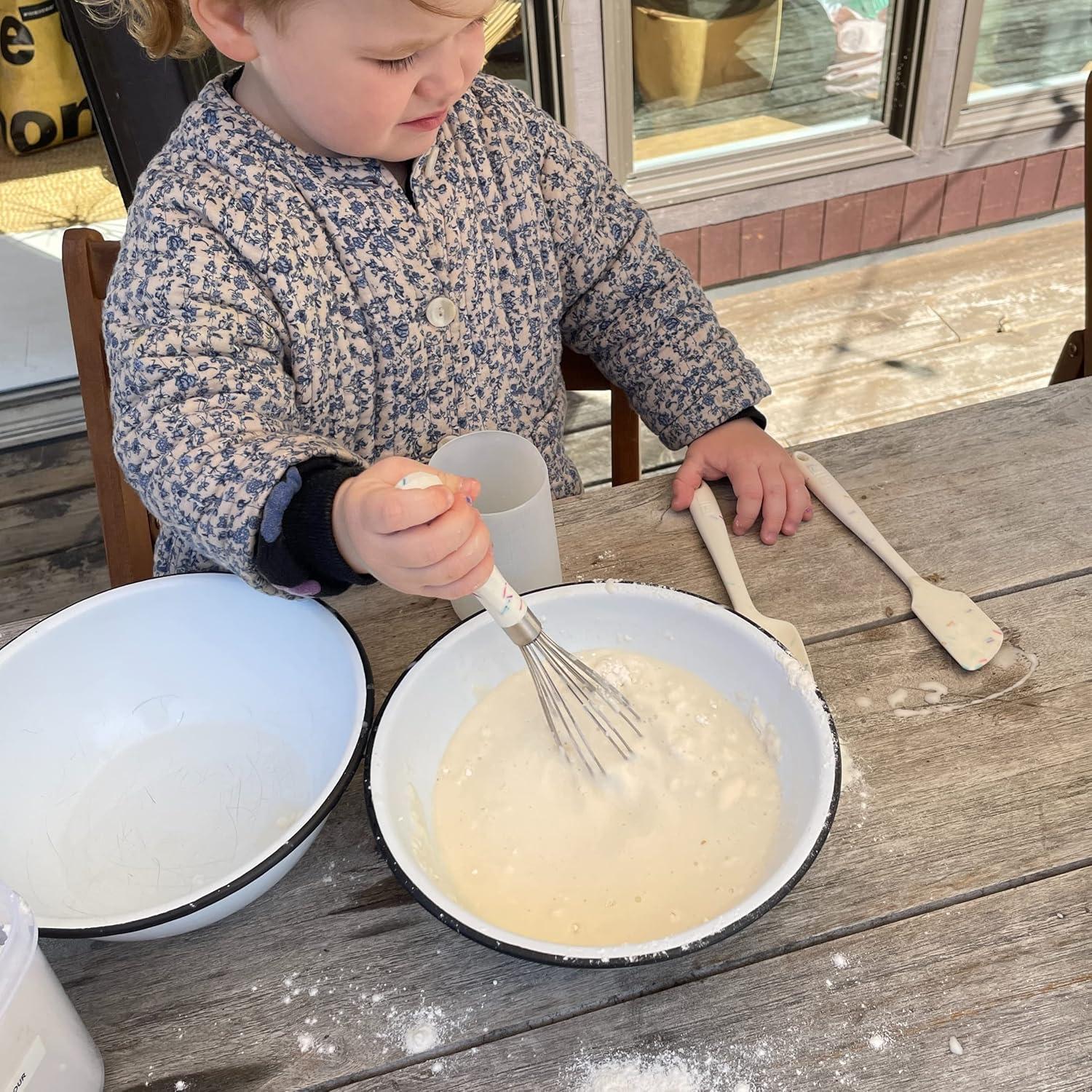 Batidor de Acero Inoxidable Consíguelo Bien 20,32 cm Blanco