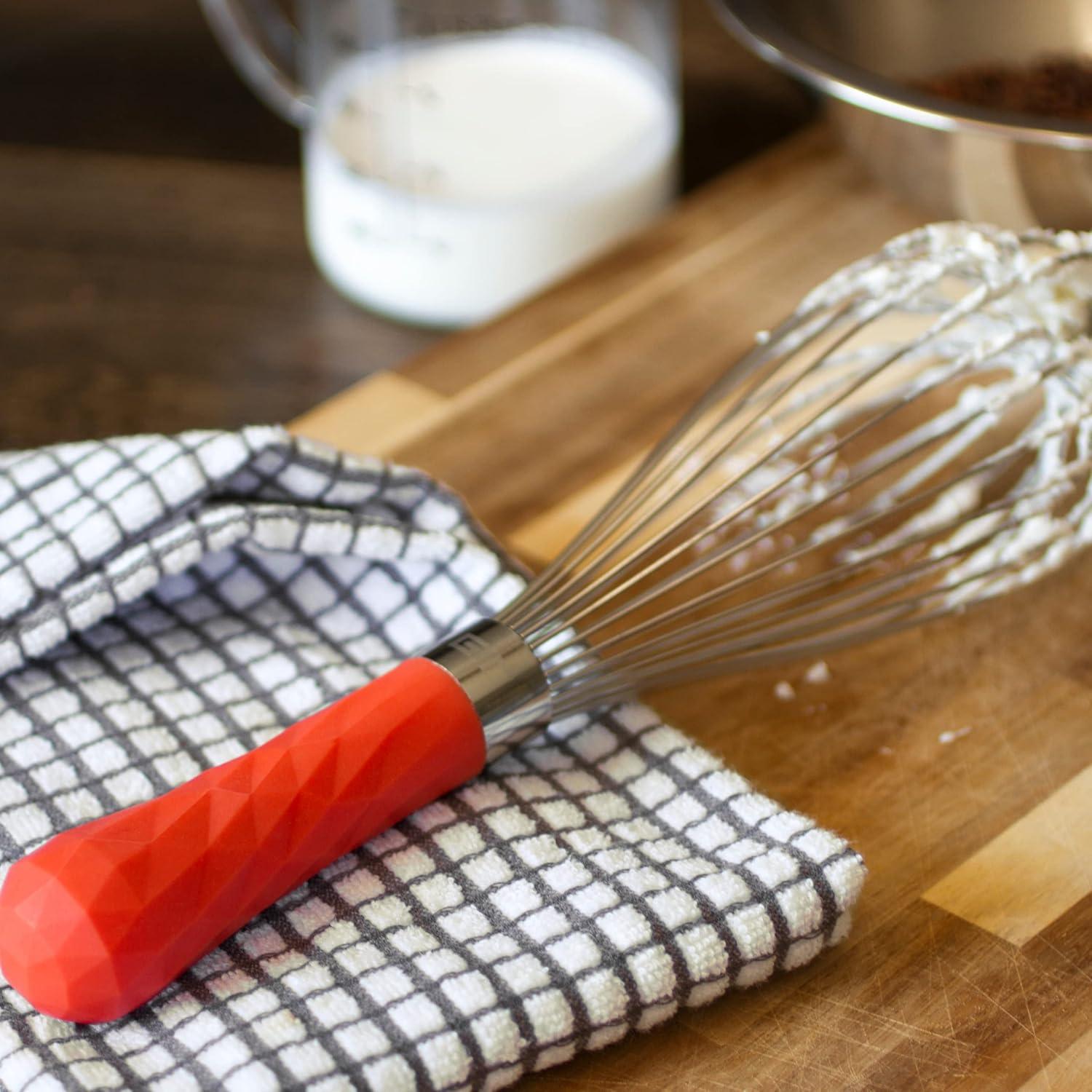 Batidor de Acero Inoxidable Consíguelo Bien 20,32 cm Blanco