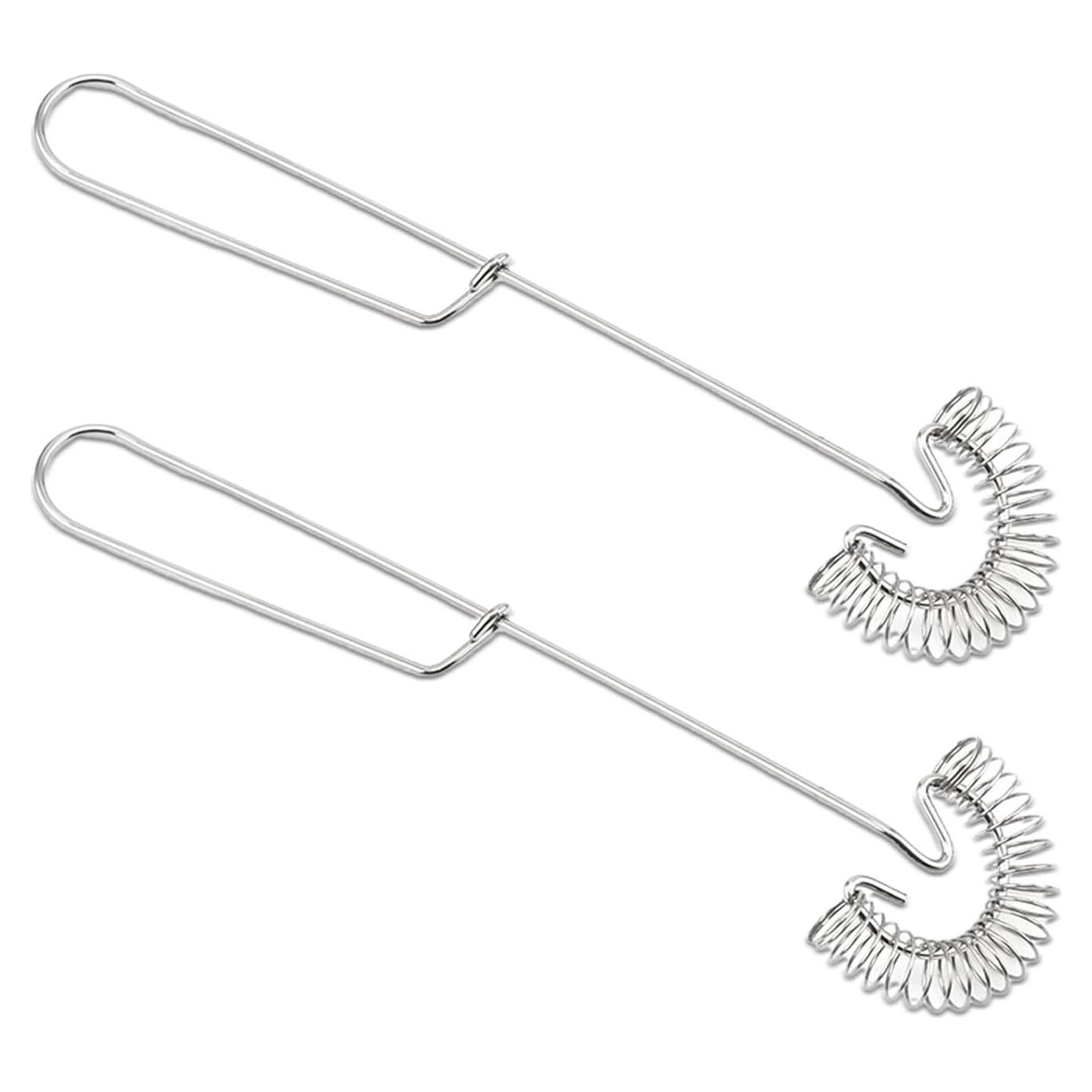 KarDoL 2 Pack Batidores de Acero Inoxidable 27,4 cm