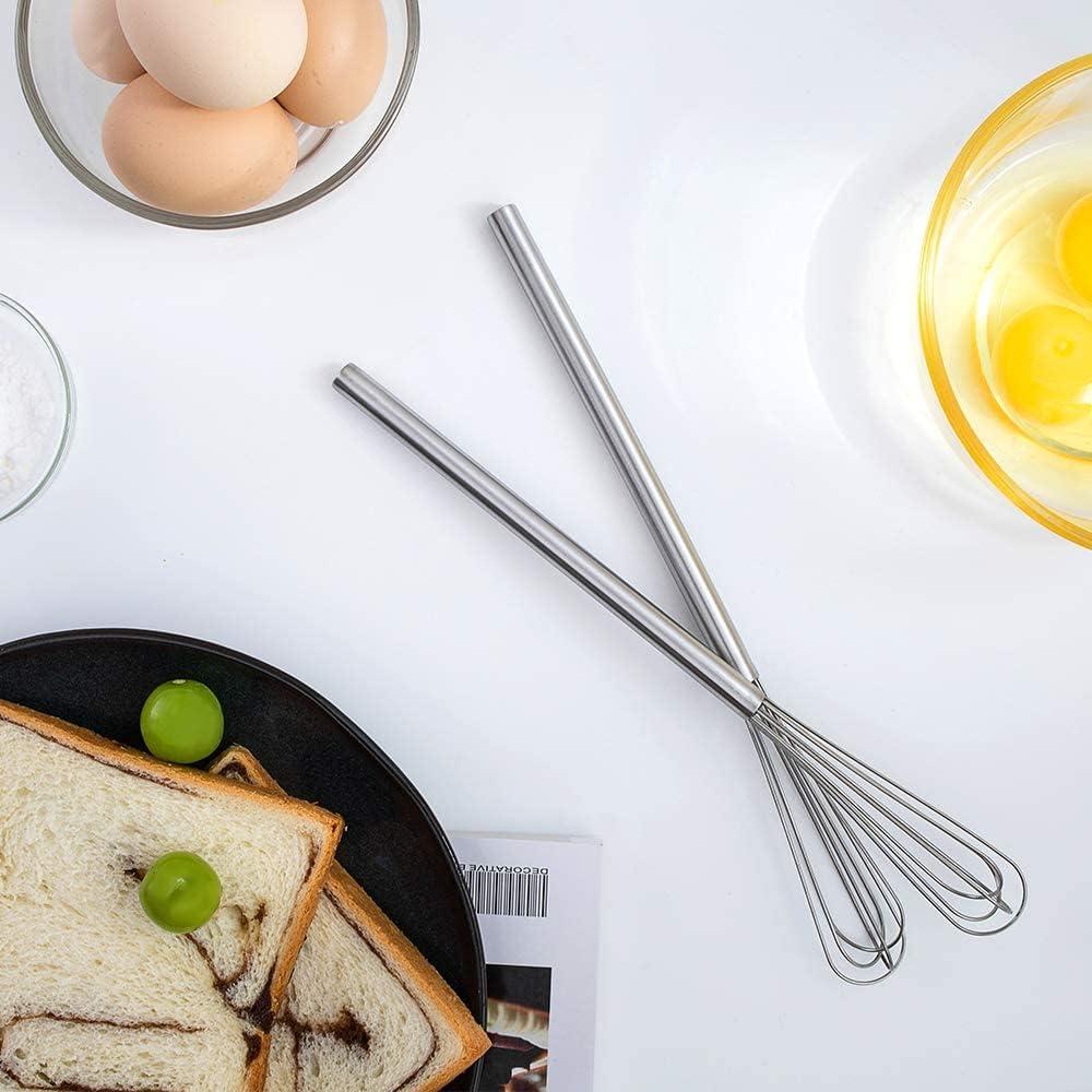 Batidor de Huevo Inoxidable Tafond 2 Pcs 22.35 cm