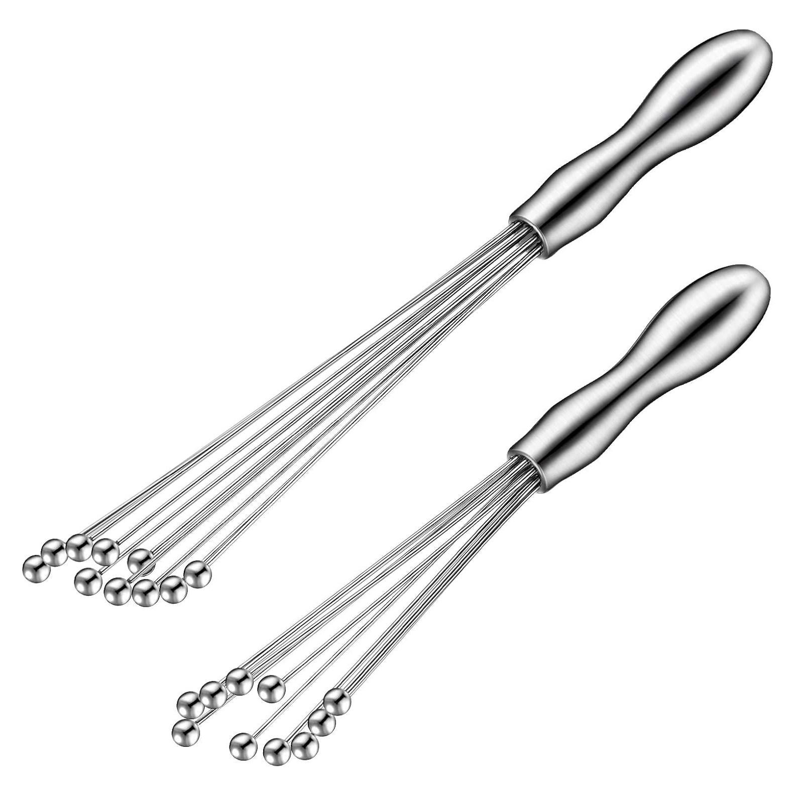 Juego de 2 batidores de acero inoxidable Patelai 30 y 25 cm