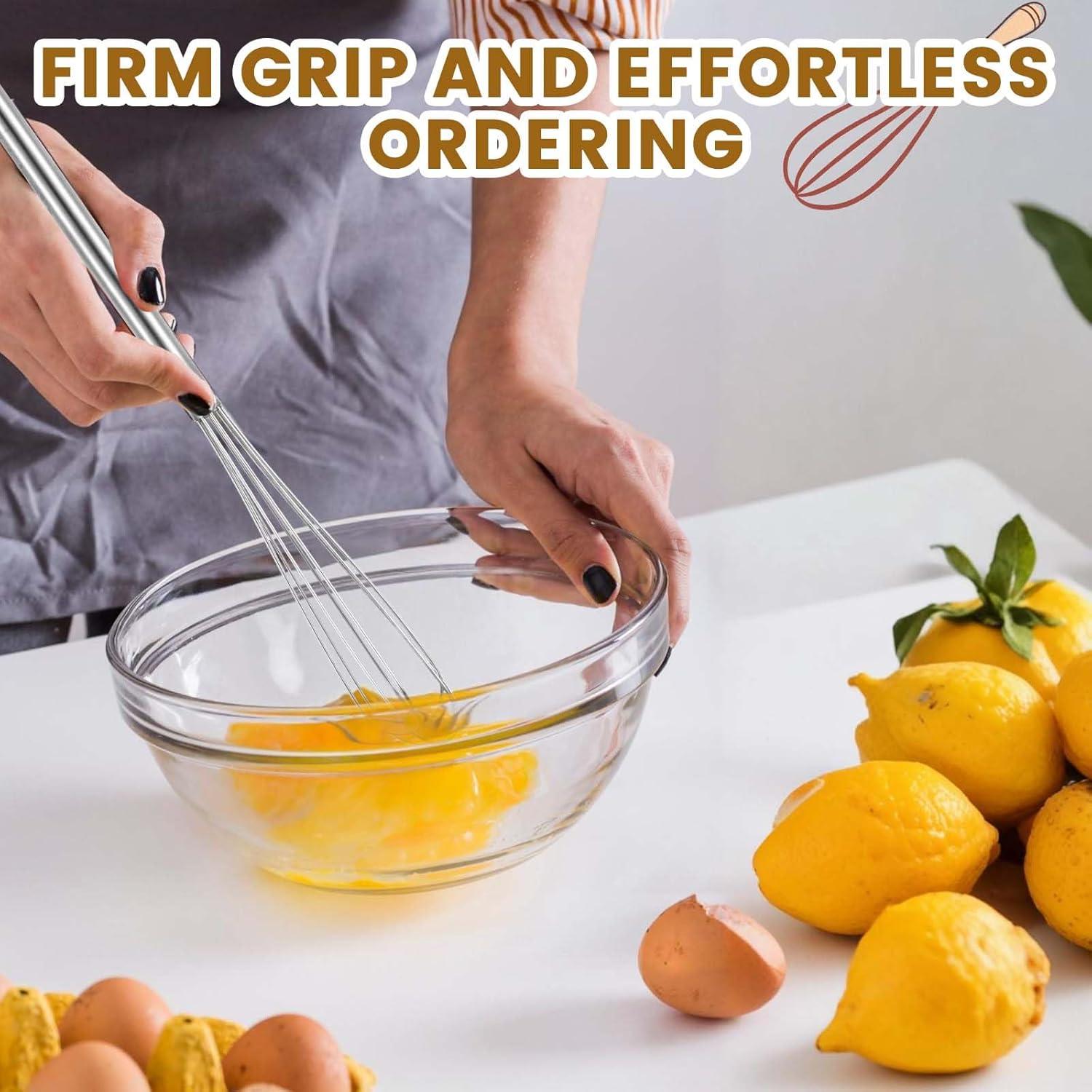 Mini Batidor de Acero Inoxidable Xthrotsenk 26.5 cm