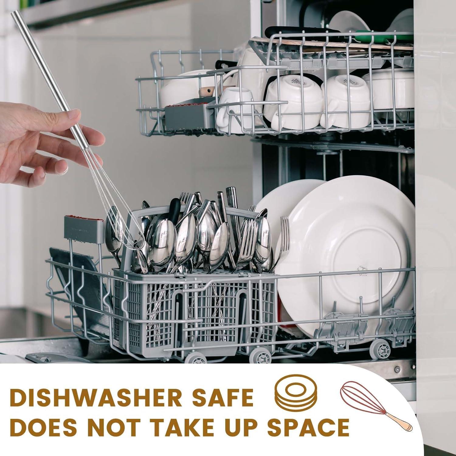 Mini Batidor de Acero Inoxidable Xthrotsenk 26.5 cm