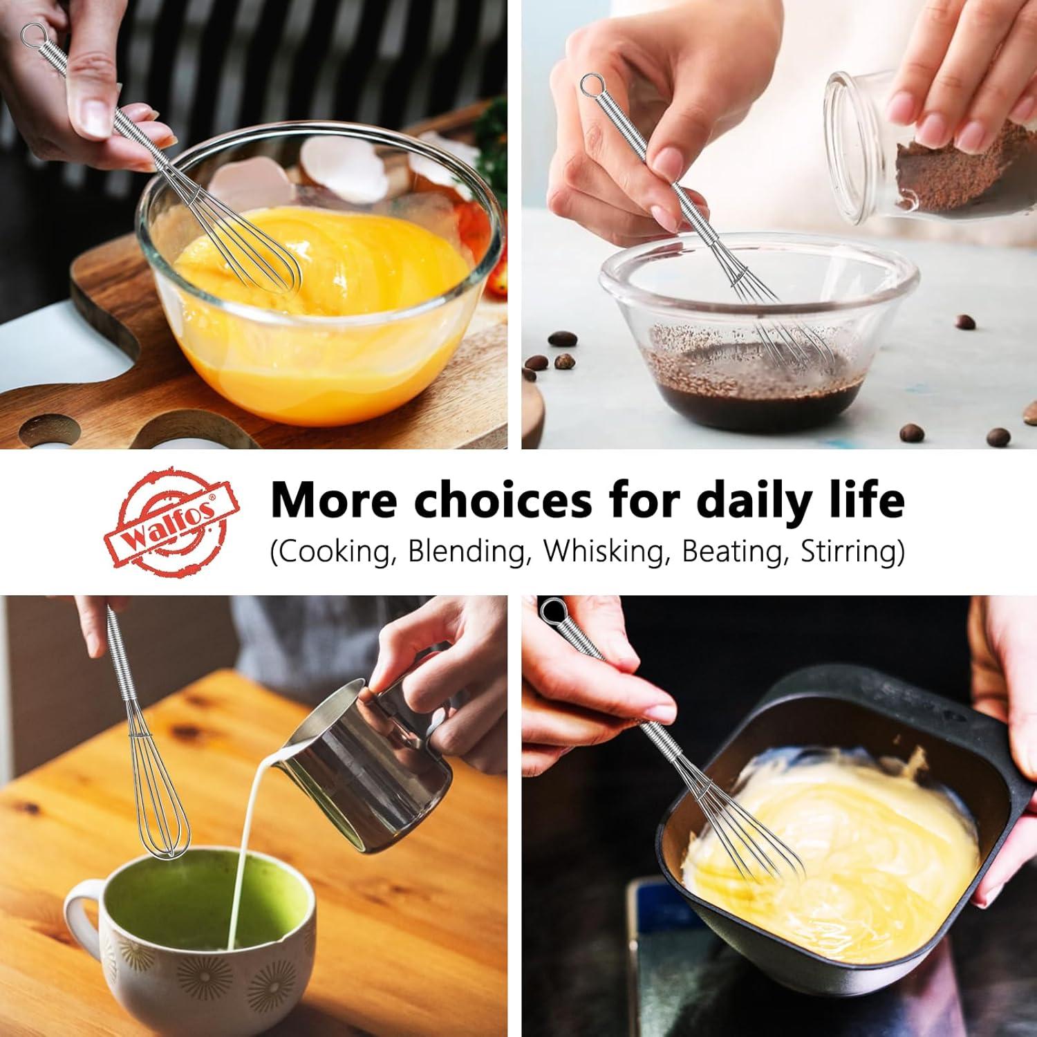 Batidor Mini Walfos Acero Inoxidable 3 Piezas 19,6cm