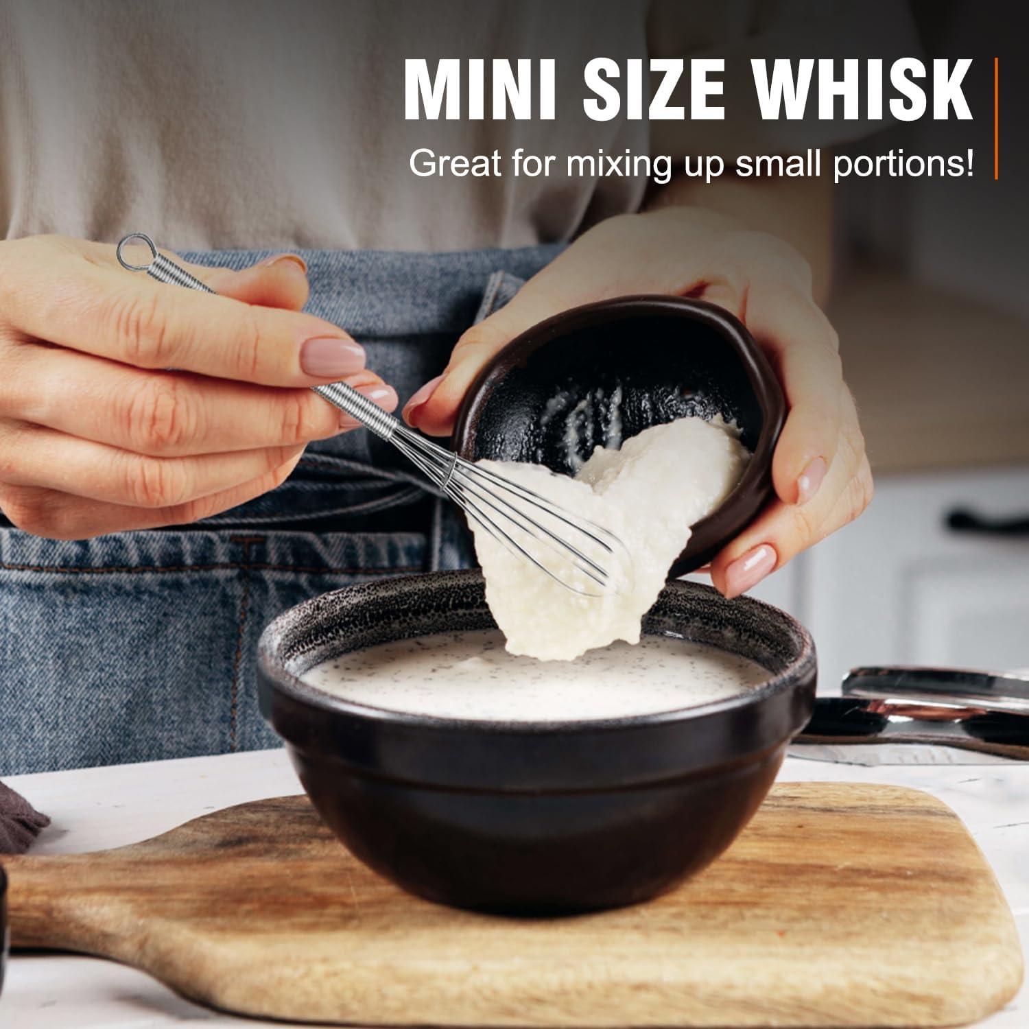 Batidor Mini Walfos Acero Inoxidable 3 Piezas 19,6cm