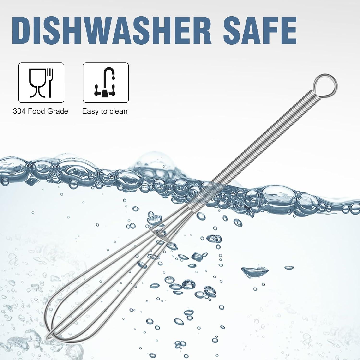 Batidor Mini Walfos Acero Inoxidable 3 Piezas 19,6cm