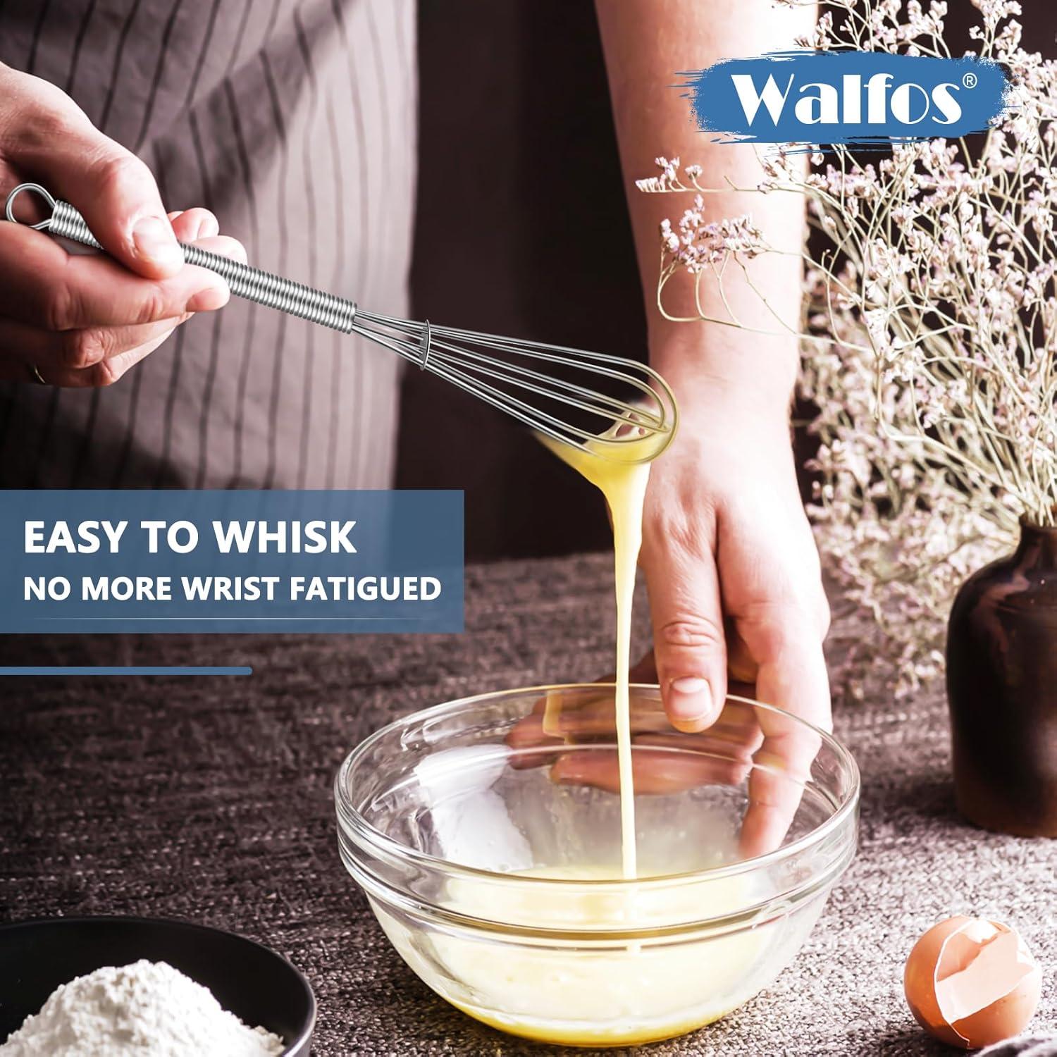 Batidor Mini Walfos Acero Inoxidable 3 Piezas 19,6cm