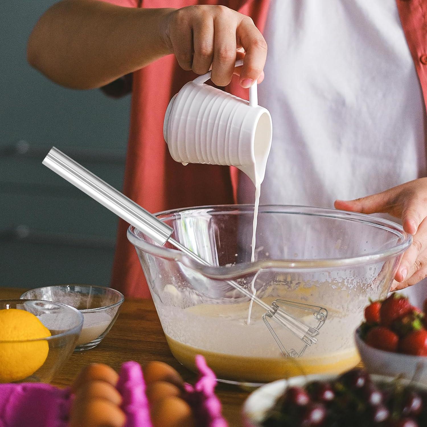 Batidor de Mano Semiautomático eispap Acero Inoxidable 30,5 cm