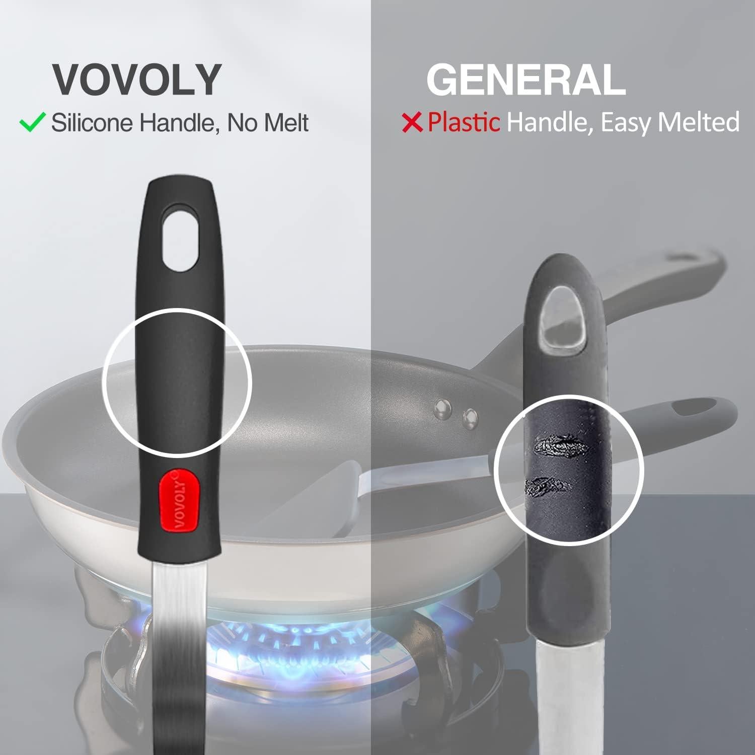 Espátula de Silicona Vovoly para Panqueques 31.75 cm