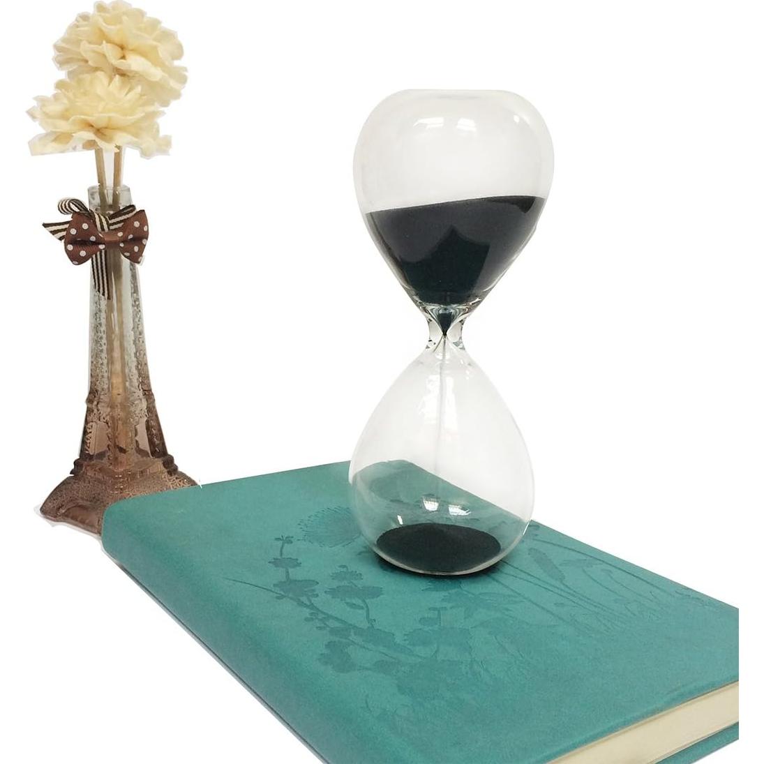 Reloj de Arena HoveBeaty 15 Minutos Vidrio Negro