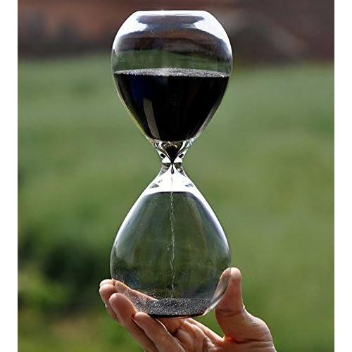 Reloj de Arena HoveBeaty 15 Minutos Vidrio Negro