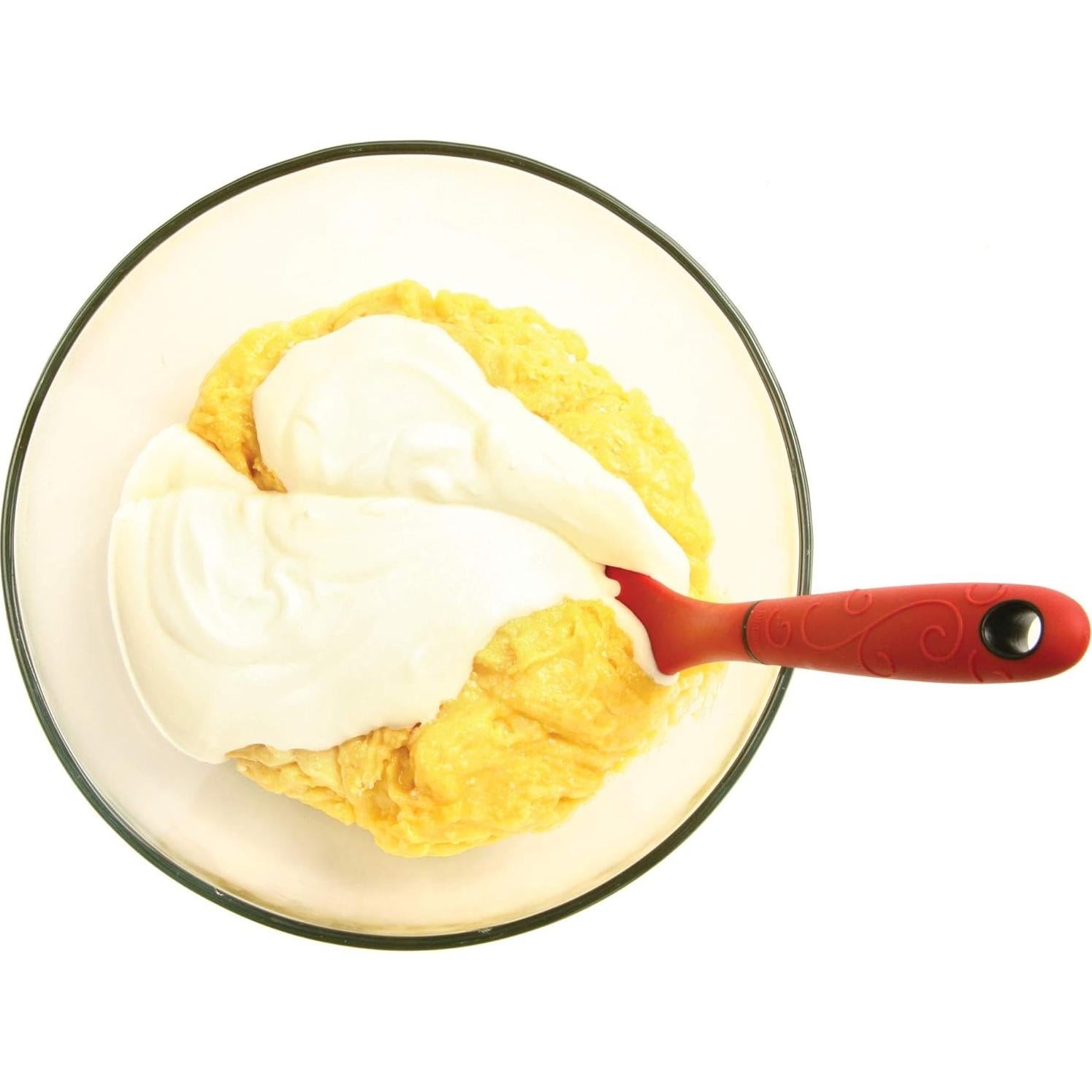 Tenedor y Batidor Combinado Norpro Grip EZ Rojo 22,23 cm