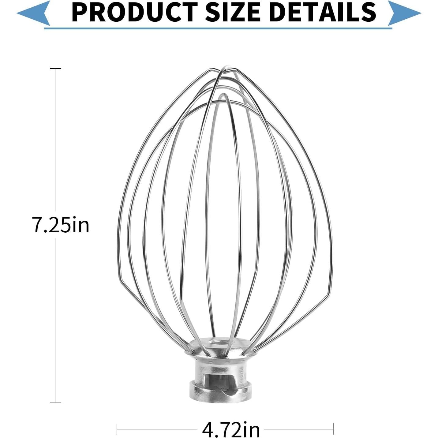 Batidor de Alambre 6QT XINBOOGQ Acero Inoxidable 0.19kg
