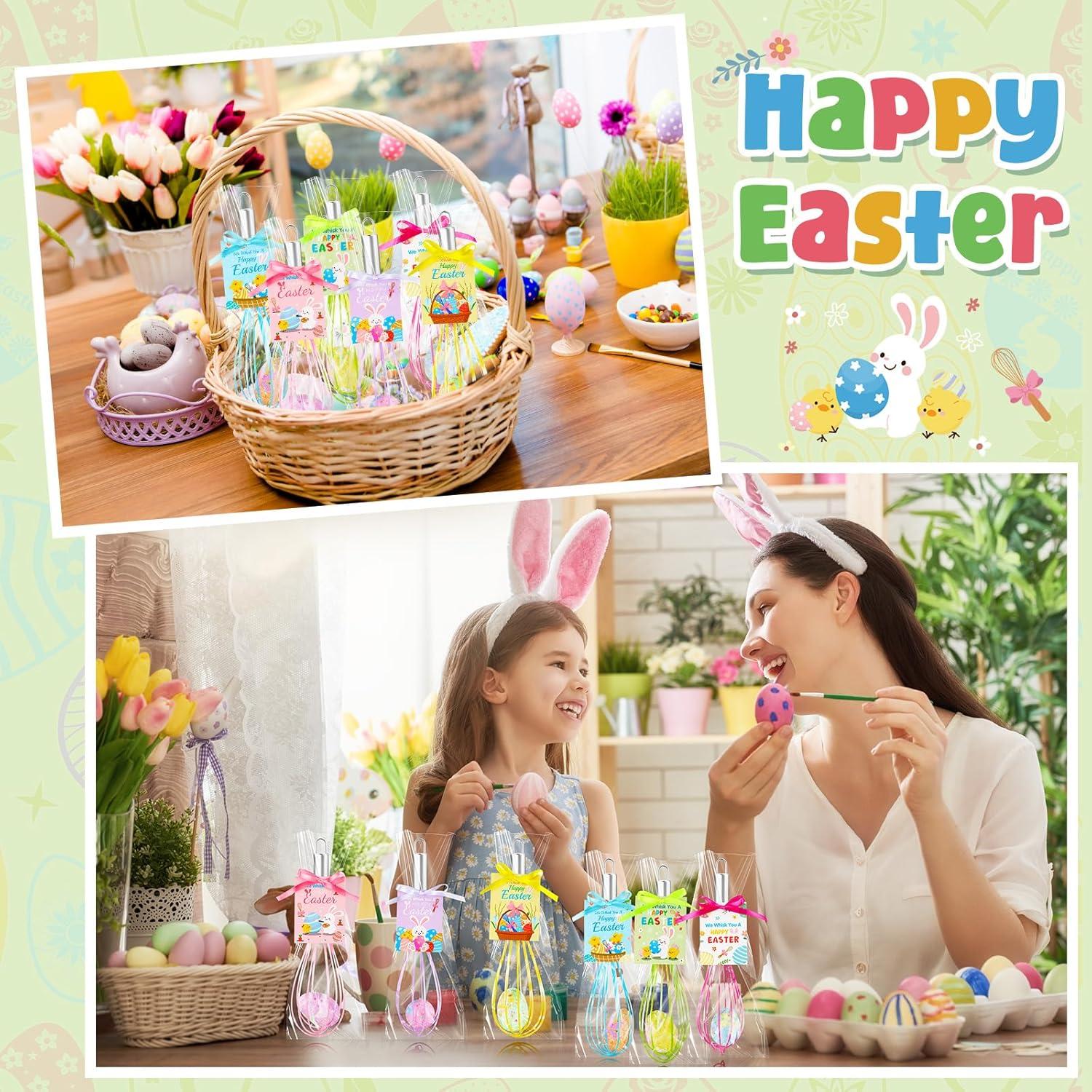 12 Juegos de Batidores de Pascua Funnymoom 25,4 cm Colores