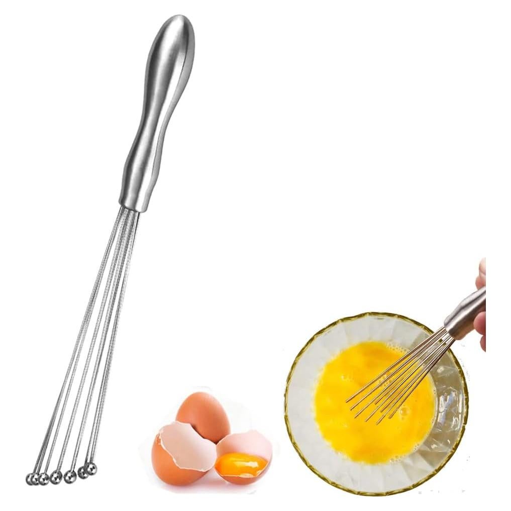 Batidor de huevos BENEKIY 30,48 cm acero inoxidable ergonómico
