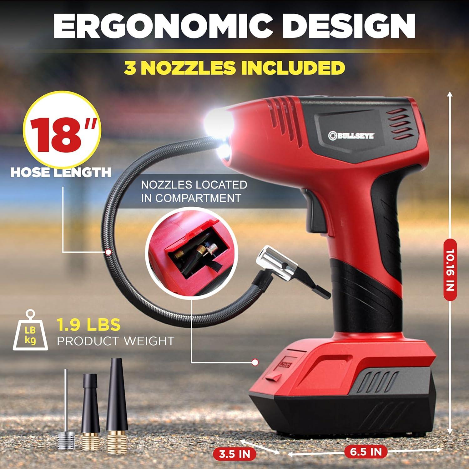 Compresor de Aire Portátil EMSON Bullseye Pro Max 150 PSI