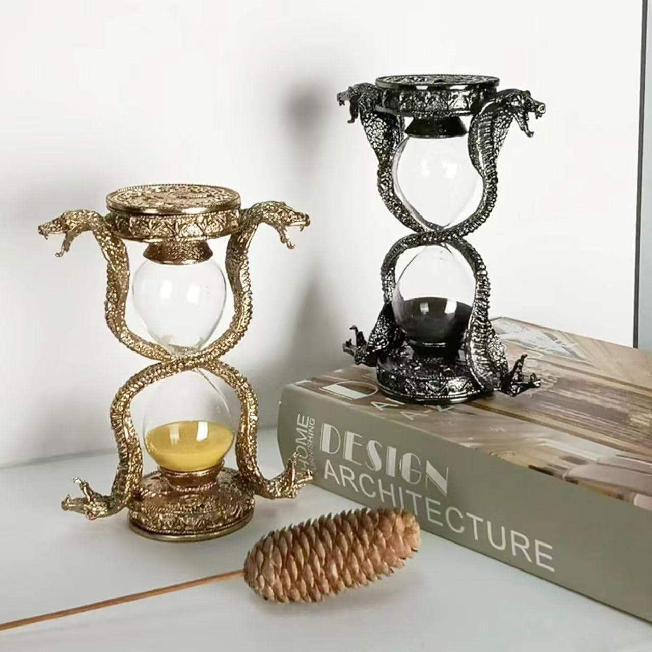 Reloj de Arena Gótico XinZhiRun Serpiente Negra 15 Minutos