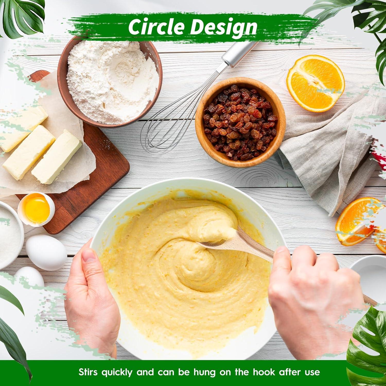 Batidor de masa de madera FoldTier 30,48 cm para repostería