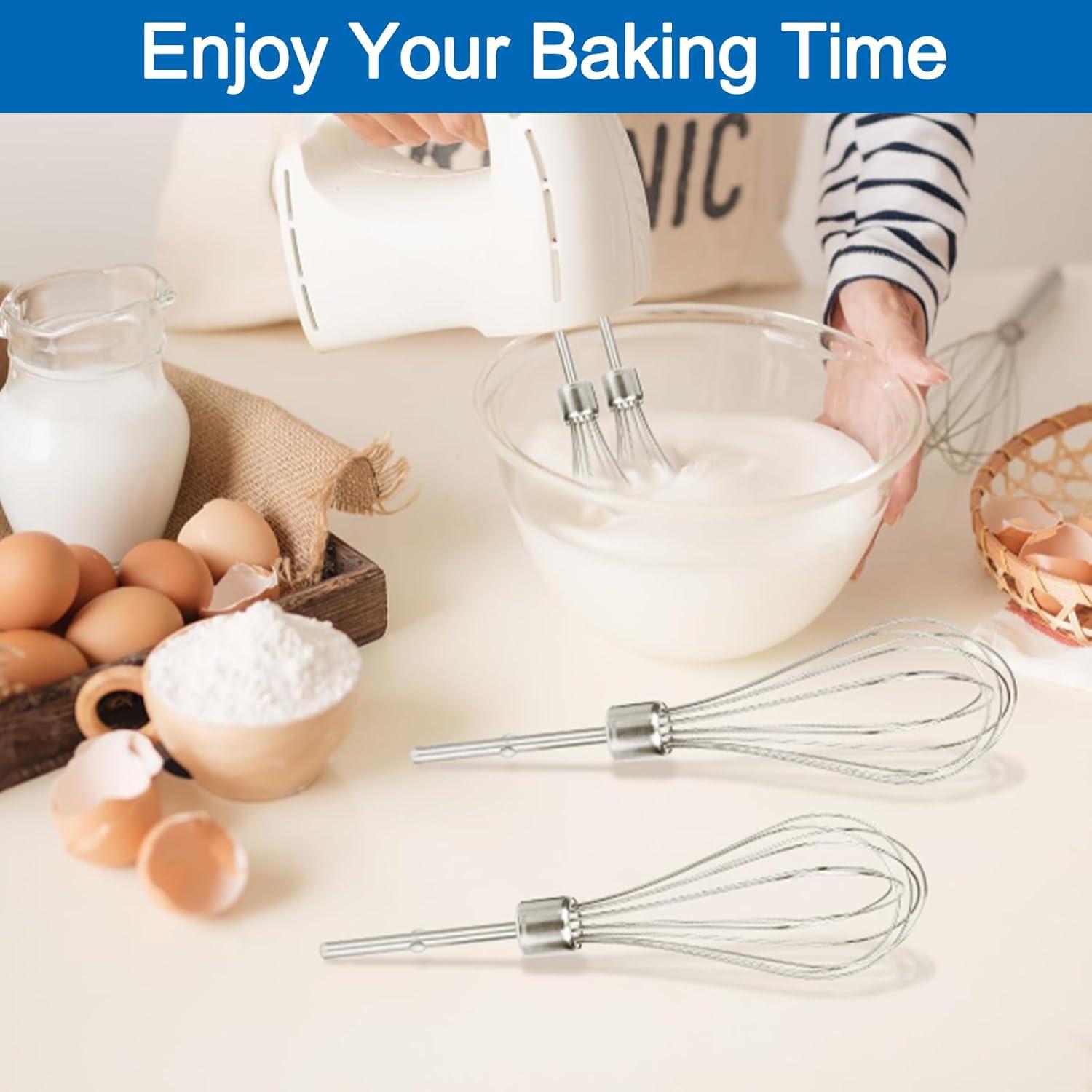 Accesorio batidor de acero inoxidable Misfart para KitchenAid - Paquete de 2