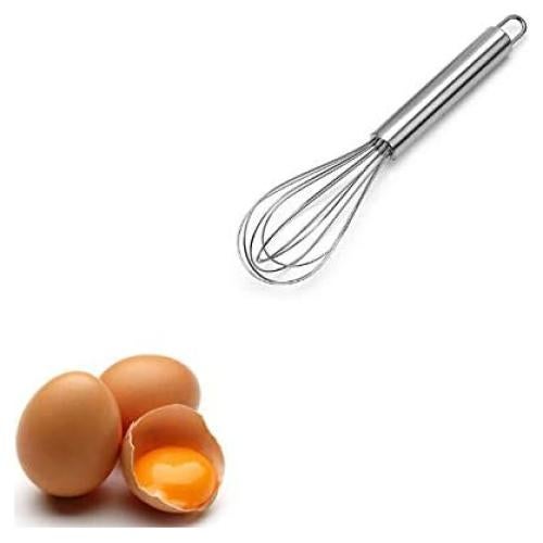 Batidor de Huevos Aeyistry Acero Inoxidable 20 cm