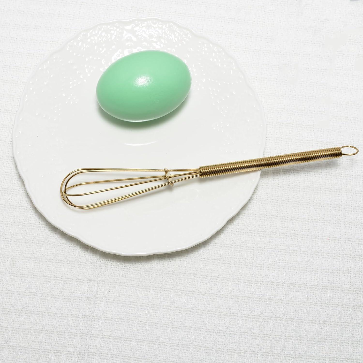 Set de 4 Mini Batidores de Acero Inoxidable TYGYLZGCF 18 cm