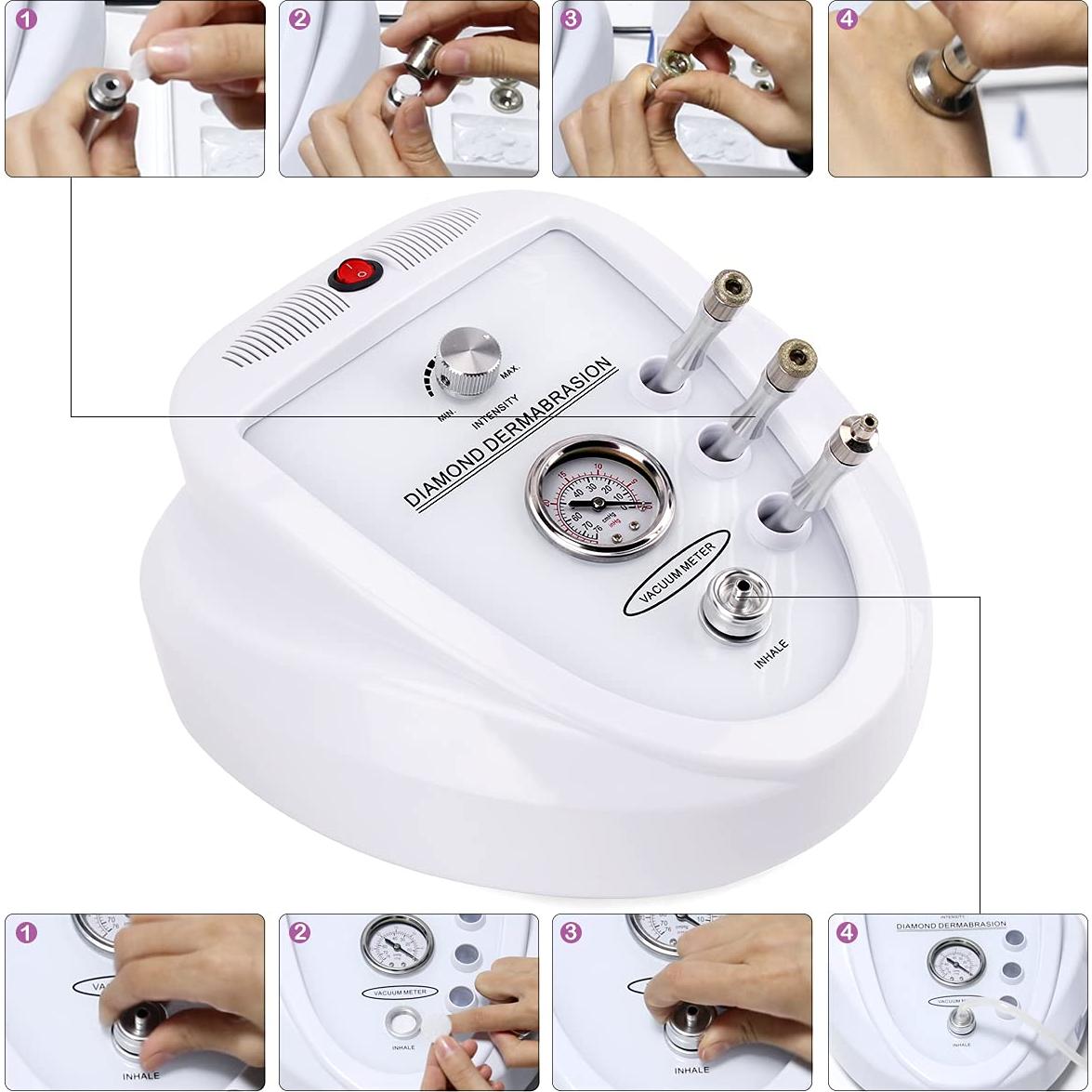 Máquina de Microdermoabrasión Yofuly 17 Piezas 1.28 kg