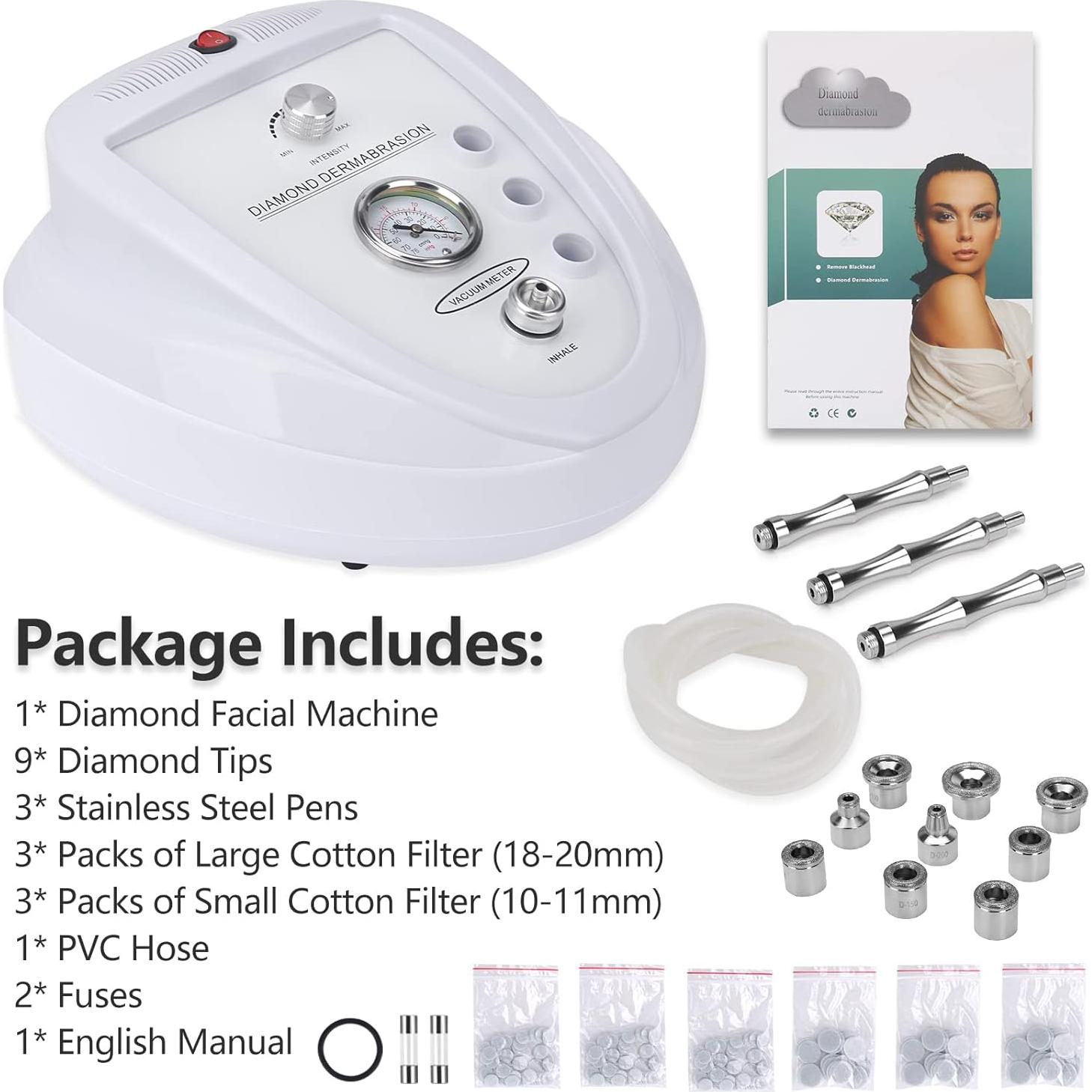 Máquina de Microdermoabrasión Diamante Mcwdoit 65-68 cmHg