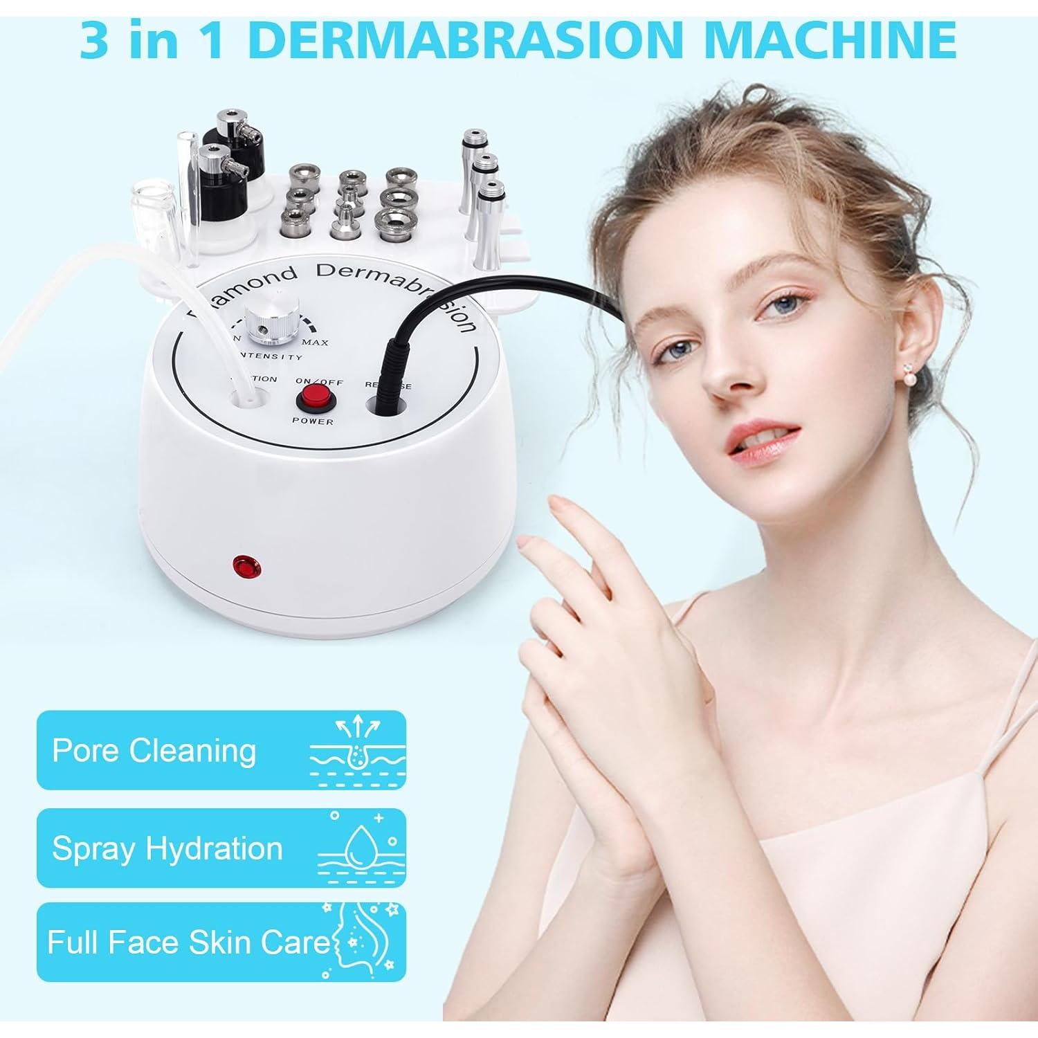 Máquina de Microdermoabrasión 3 en 1 Mcwdoit Cuidado Facial