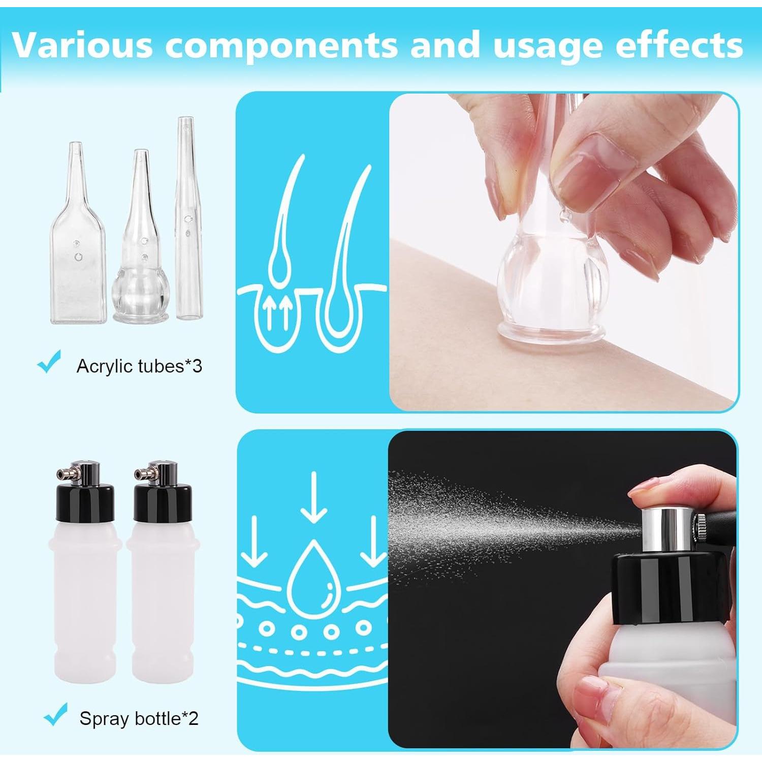 Máquina de Microdermoabrasión 3 en 1 Mcwdoit Cuidado Facial