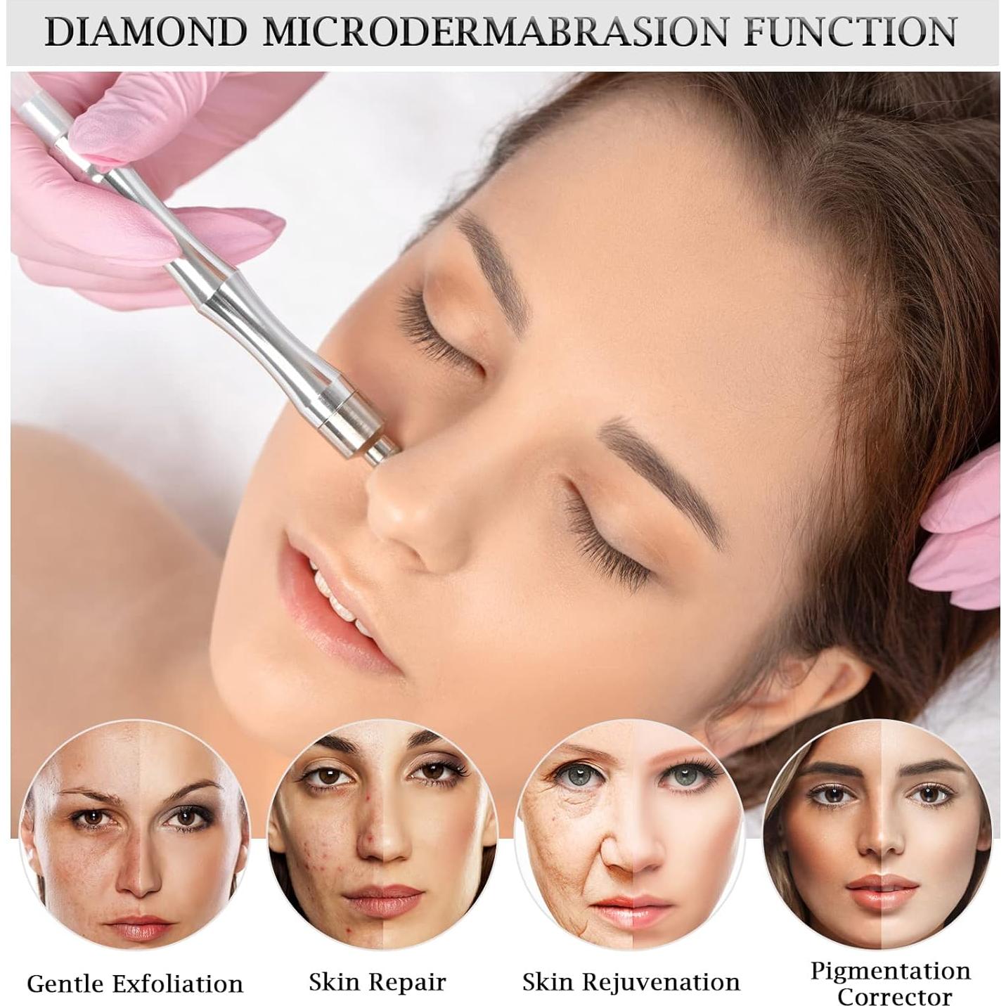 Máquina de Microdermoabrasión Diamante AIMENGXI 3 en 1