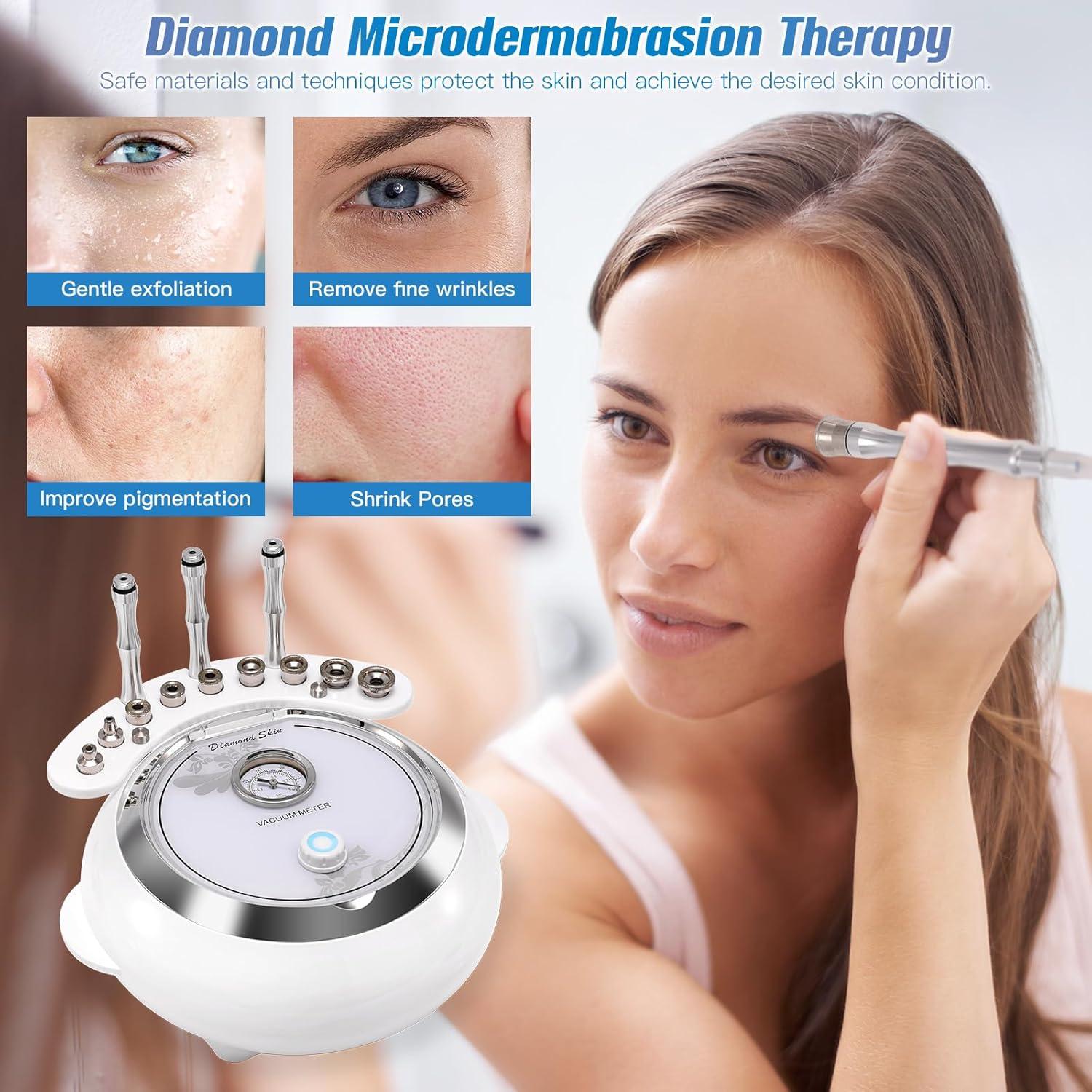 Máquina de Microdermoabrasión Diamante TopDirect 3 en 1 Profesional