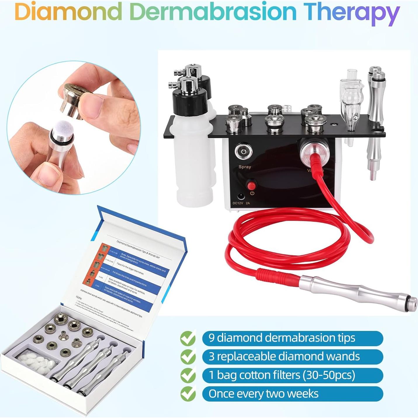 Máquina de Microdermoabrasión Facial Beautycity 3 en 1 1.83kg