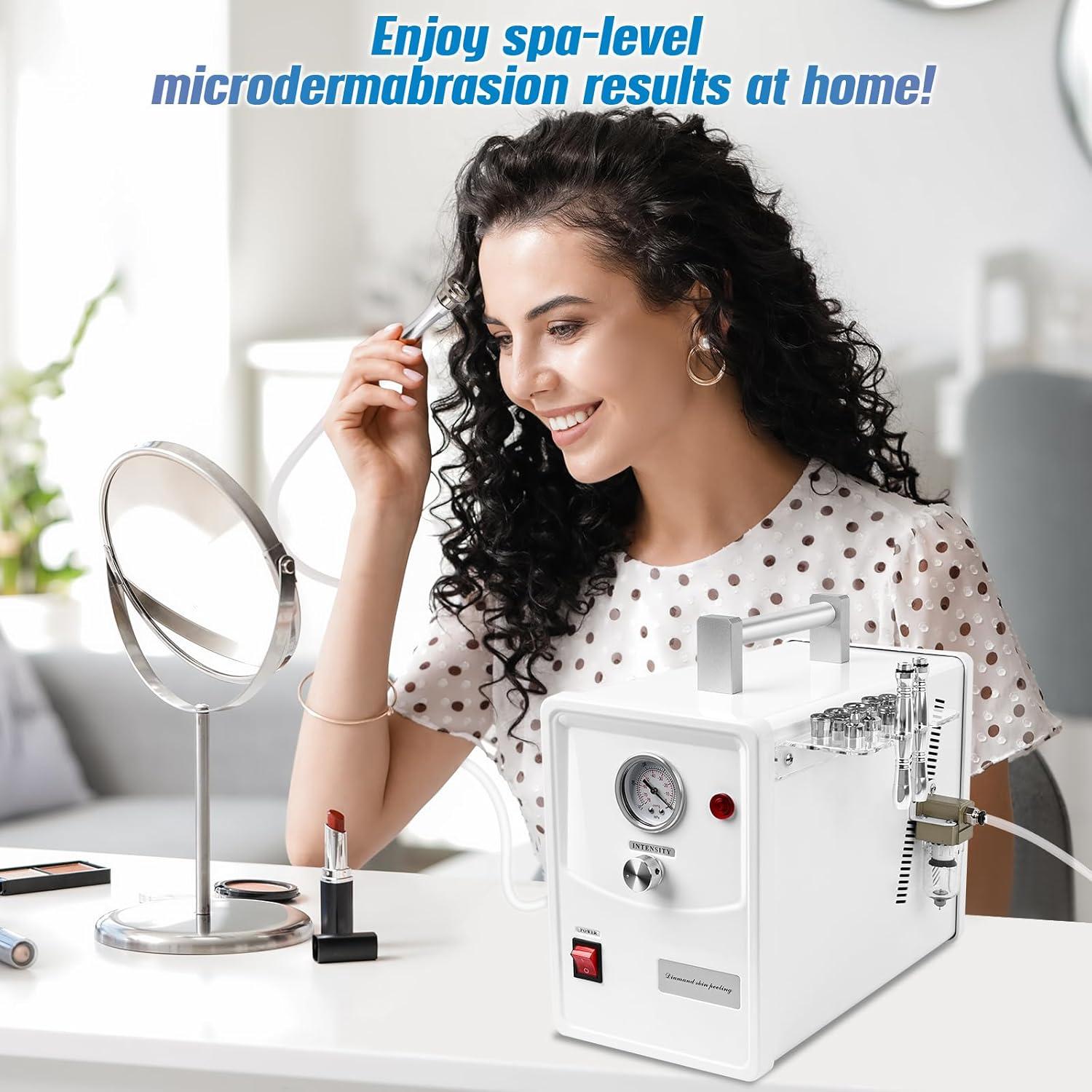 Máquina de Microdermoabrasión Profesional TopDirect 9 Puntas