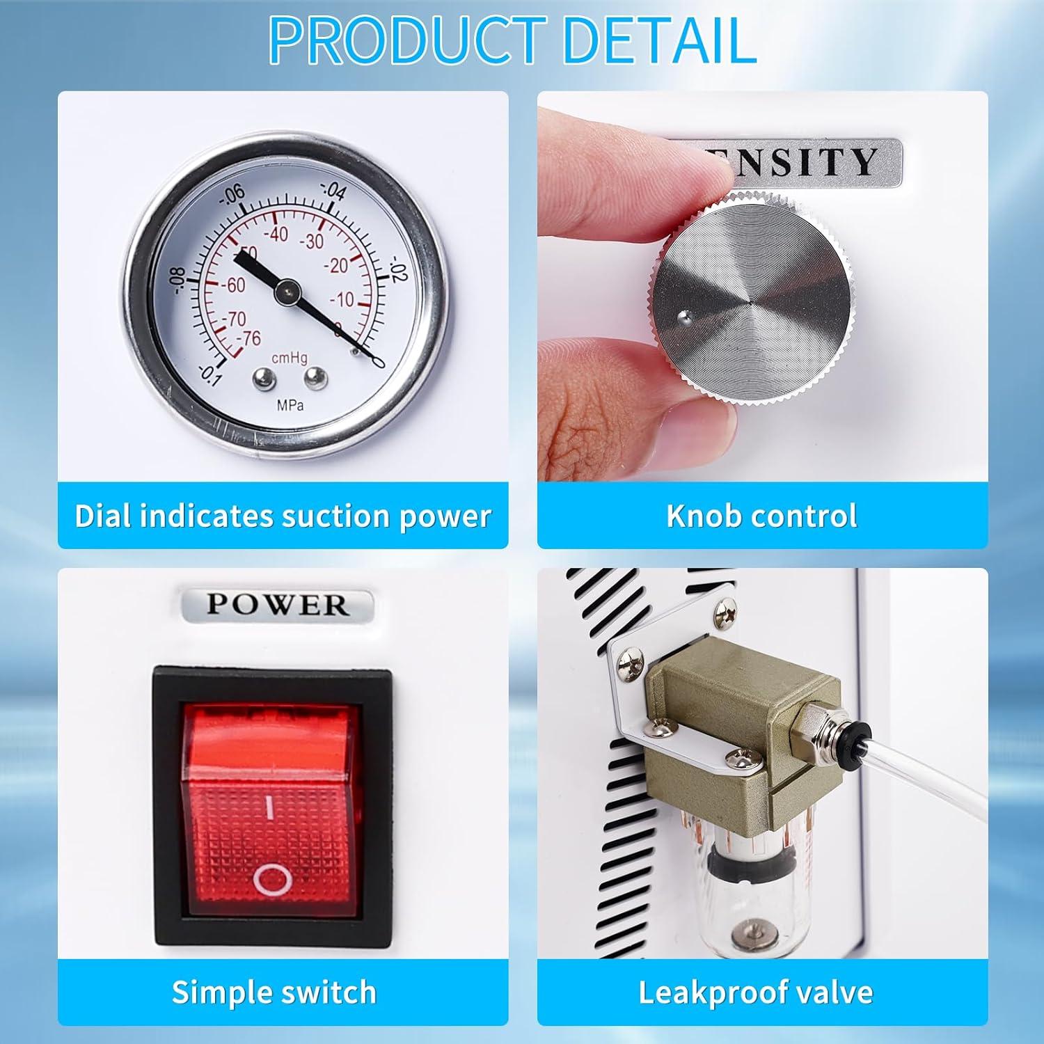 Máquina de Microdermoabrasión Profesional TopDirect 9 Puntas