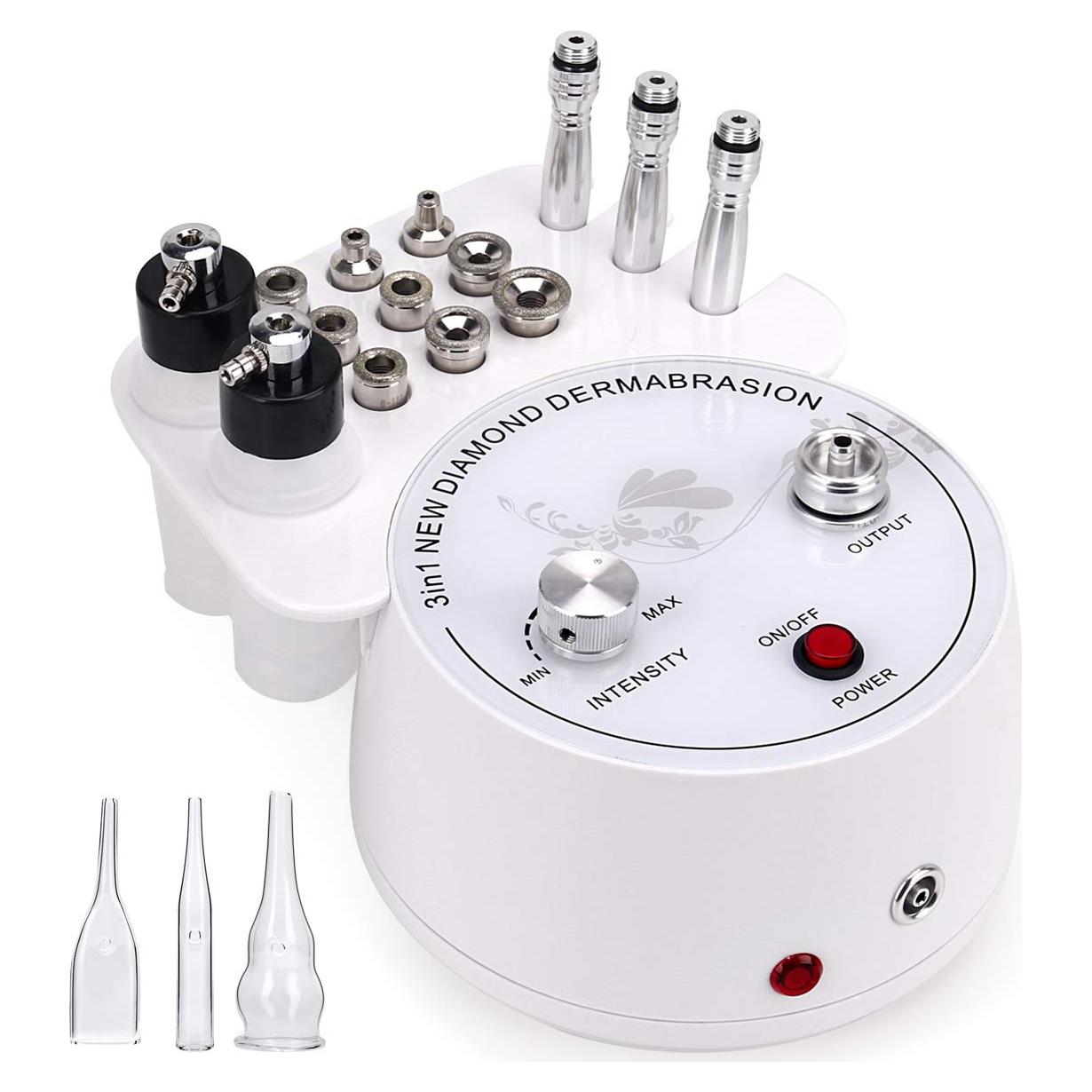 Máquina de Microdermoabrasión 3 en 1 Beauty Star con 9 Cabezas