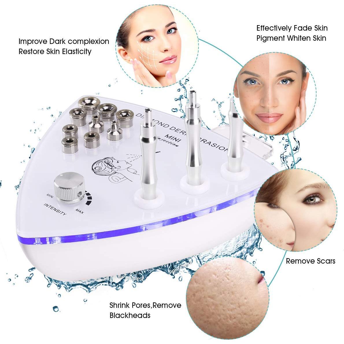 Máquina de Microdermoabrasión Yofuly con Spray Facial 65-68cmHg