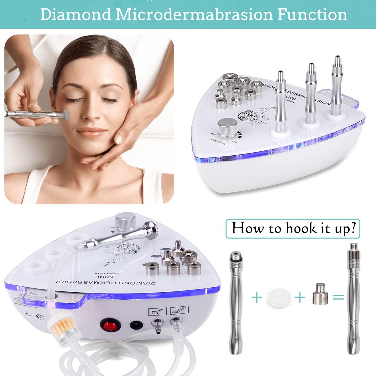 Máquina de Microdermoabrasión Yofuly con Spray Facial 65-68cmHg