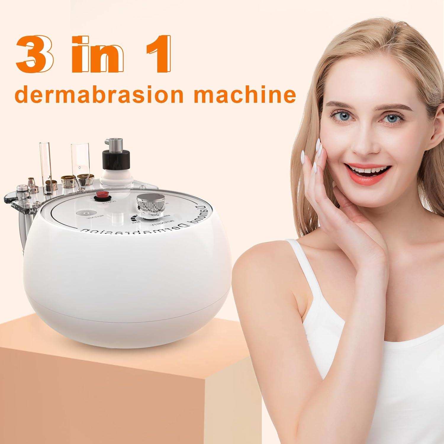 Máquina de Microdermoabrasión Mcwdoit 3 en 1 Facial Exfoliación