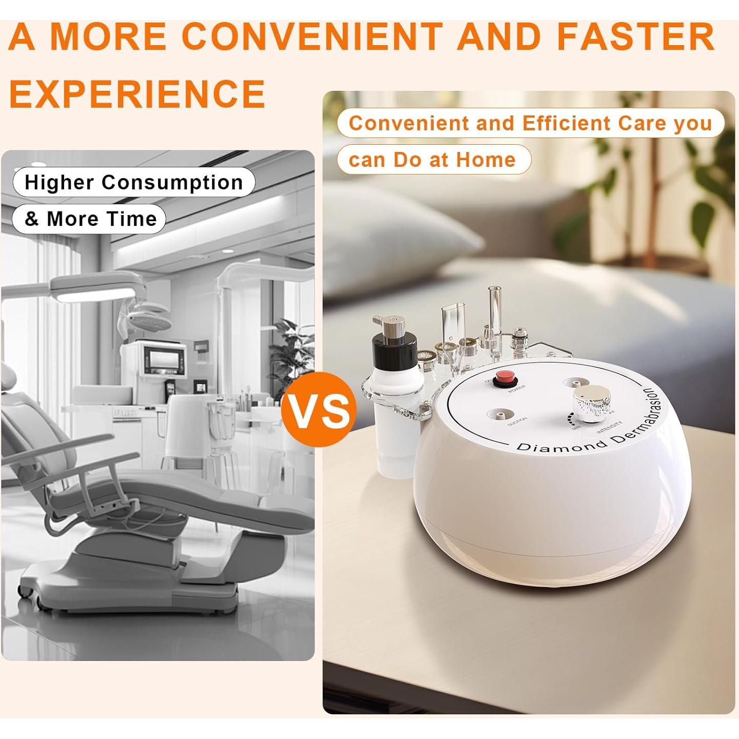 Máquina de Microdermoabrasión Mcwdoit 3 en 1 Facial Exfoliación