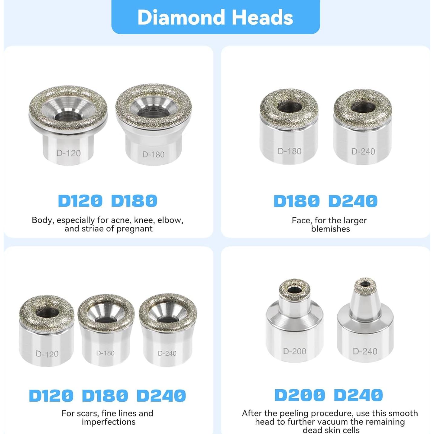 Máquina de Microdermoabrasión Beautycity 112120-10, 9 Cabezas