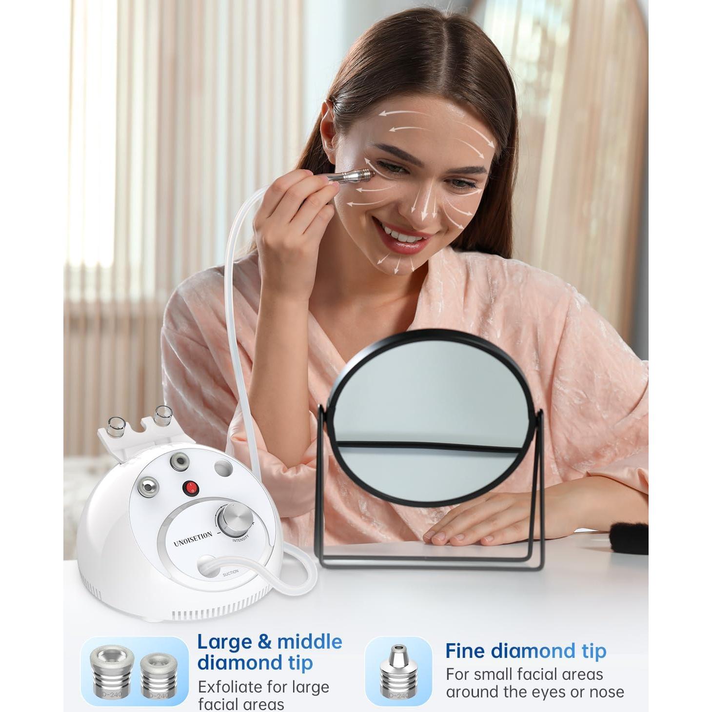 Máquina de Microdermoabrasión Facial UNOISETION 2 en 1