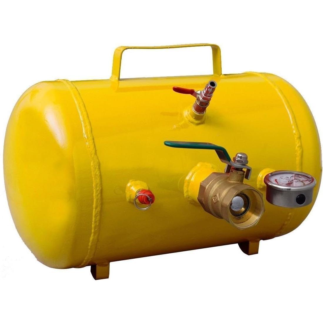 Inflador de Neumáticos Mallofusa 5 Galones 62 cm Amarillo