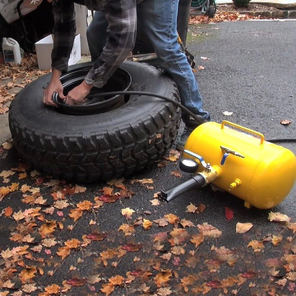 Inflador de Neumáticos Mallofusa 5 Galones 62 cm Amarillo