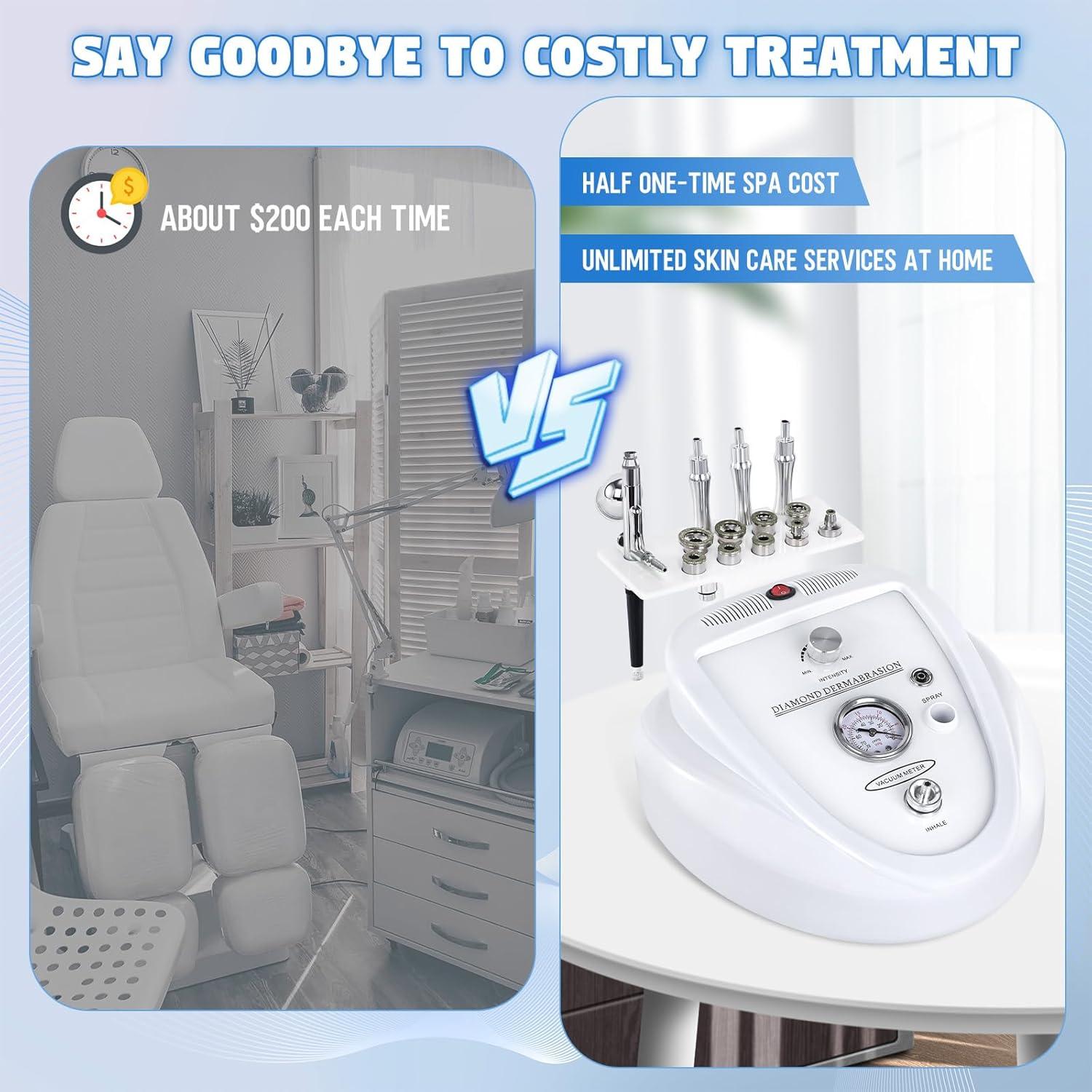 Máquina de Microdermoabrasión 2 en 1 Beauty Star - Limpieza Facial Profesional