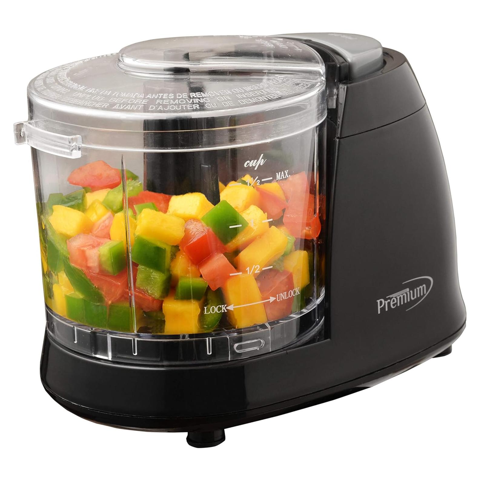 Mini Picador Premium Negro 0,91 kg Apto Lavavajillas