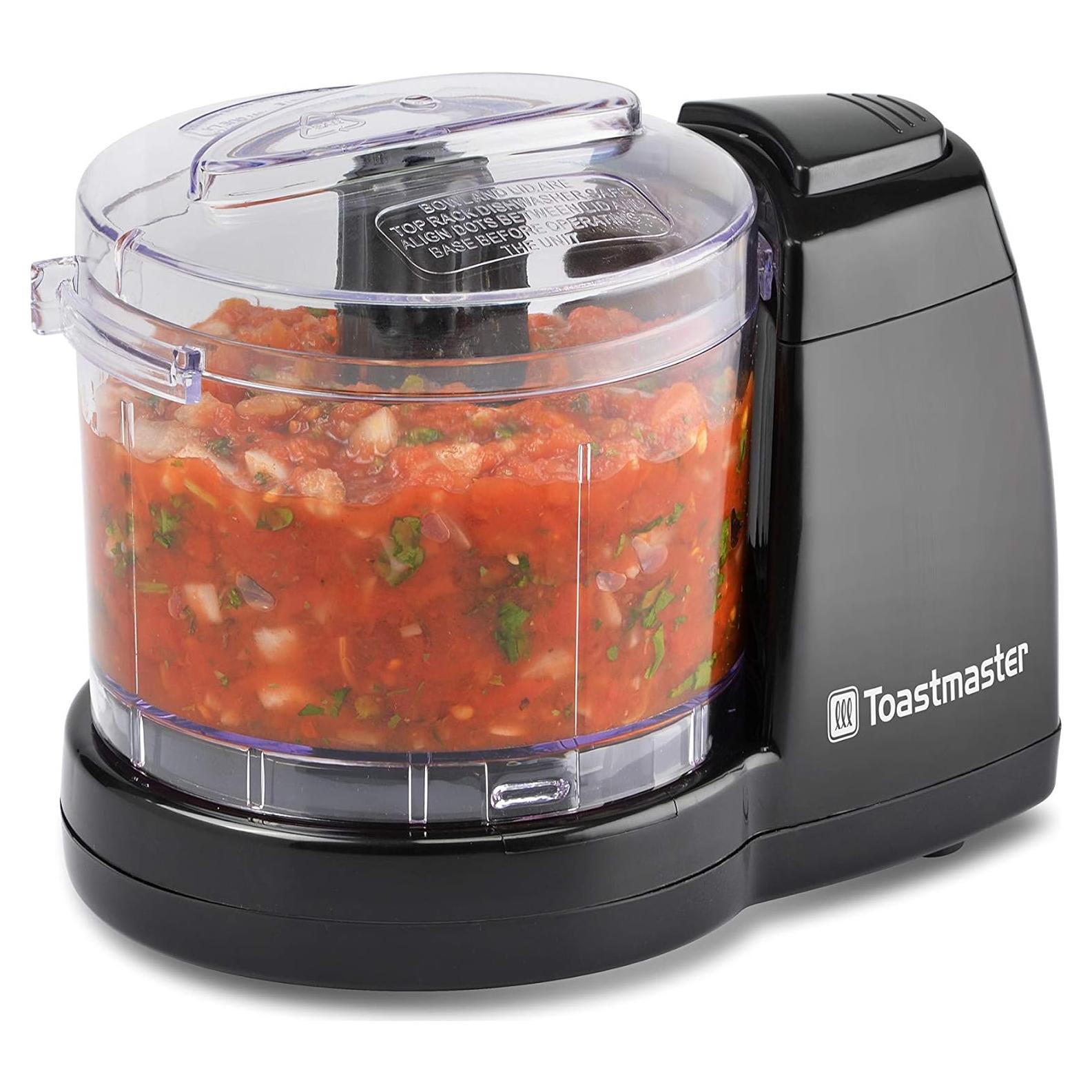 Picadora de Alimentos Toastmaster TM-61MC 1.5 Tazas Negra