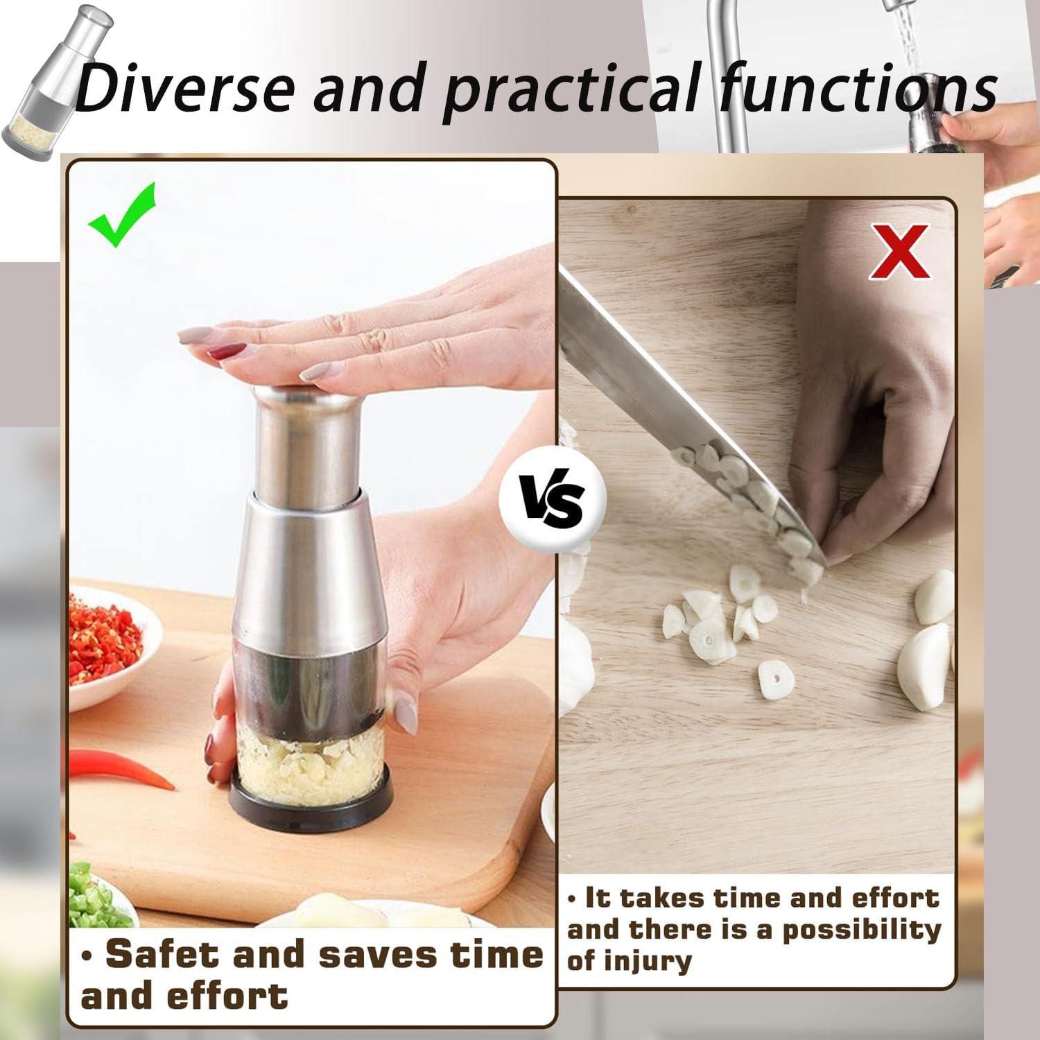 Picador Manual de Alimentos Aetomtins Acero Inoxidable 90g