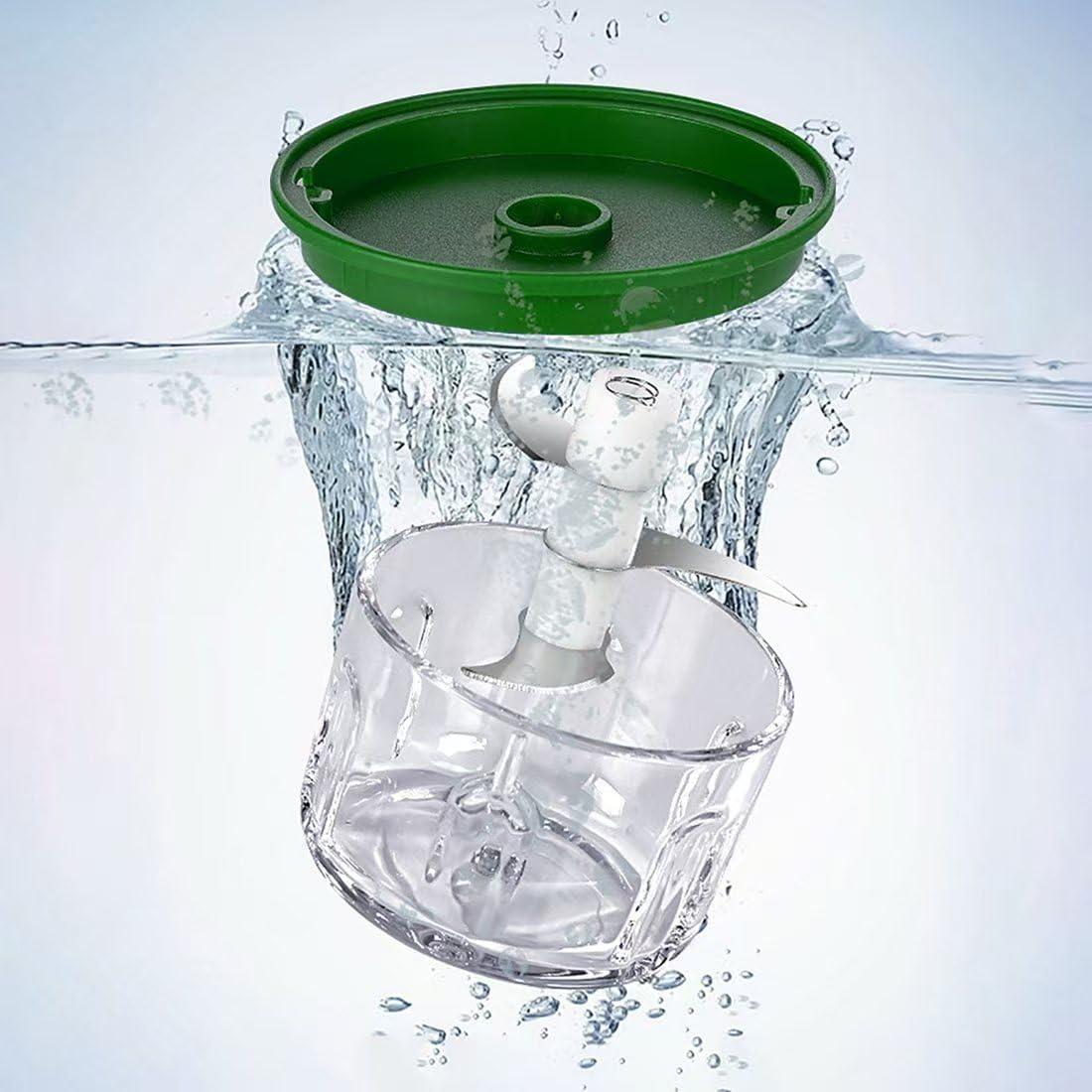 Electric Garlic Chopper Mini Food Crusher with Type C Charger - High-Power Electric Food Chopper for Vegetables, Fruits, and Nuts - Compact and Easy to Clean