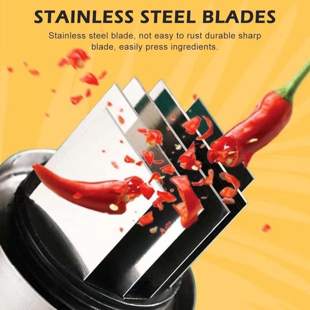 Picador Manual de Alimentos Kakalote, Acero Inoxidable 16cm