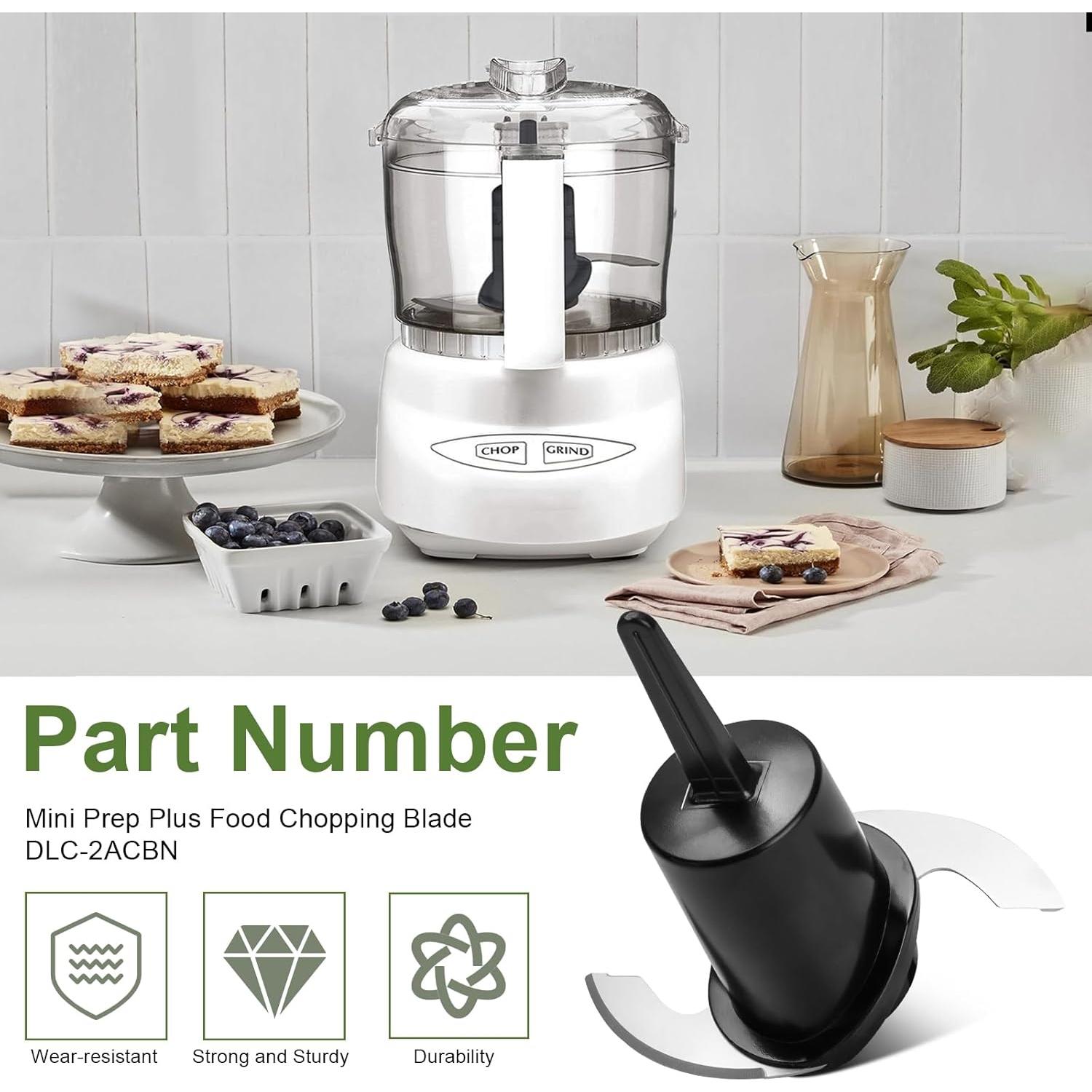 Cuchilla de Corte Doufuhua DLC-2ACBN para Cuisinart Mini Prep Plus